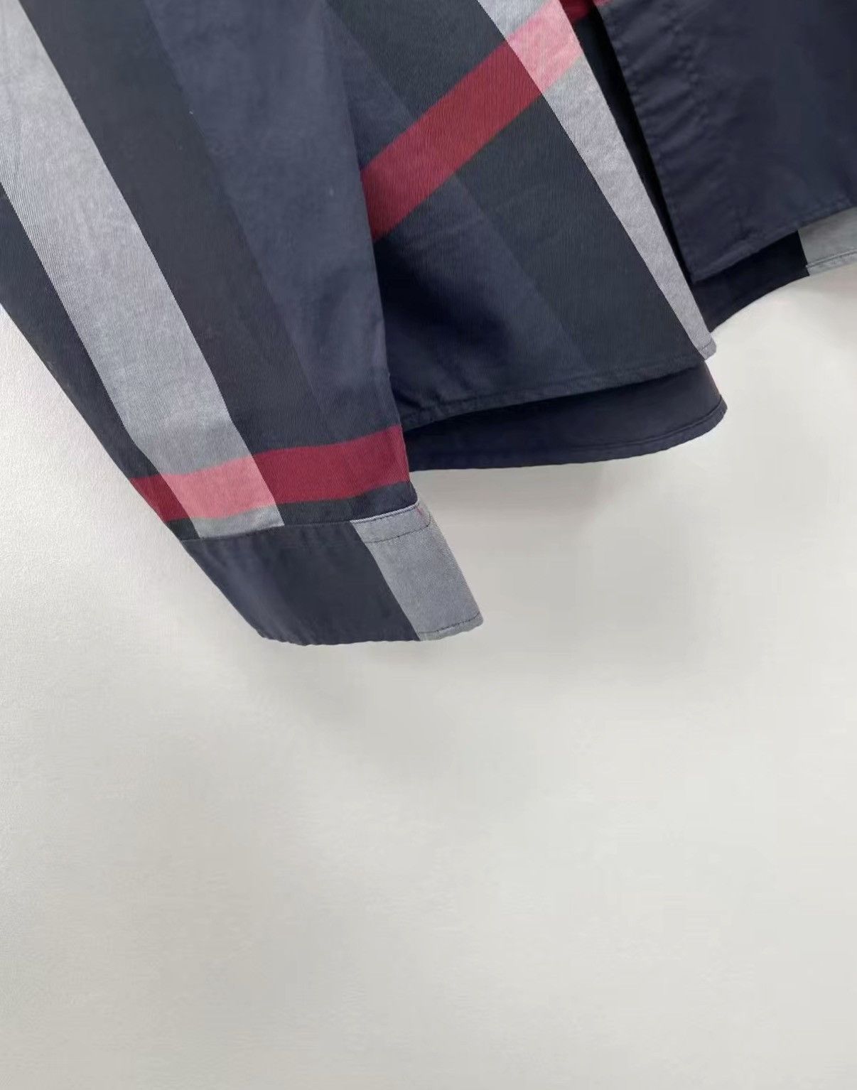 Burberry BURBERRY 100% Cotton Long Sleeve Shirt J30 Size US XXL / EU 58 / 5 - 4 Thumbnail