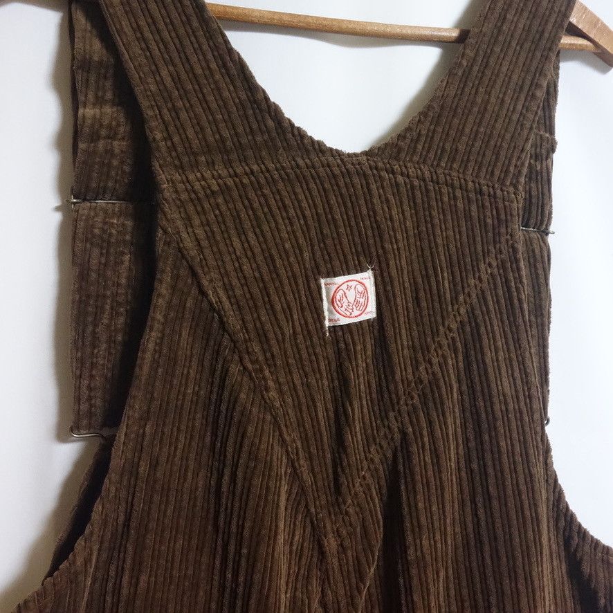 Kapital Kapital Wide-Wale Corduroy overalls Brown Size US 34 / EU 50 - 9 Thumbnail