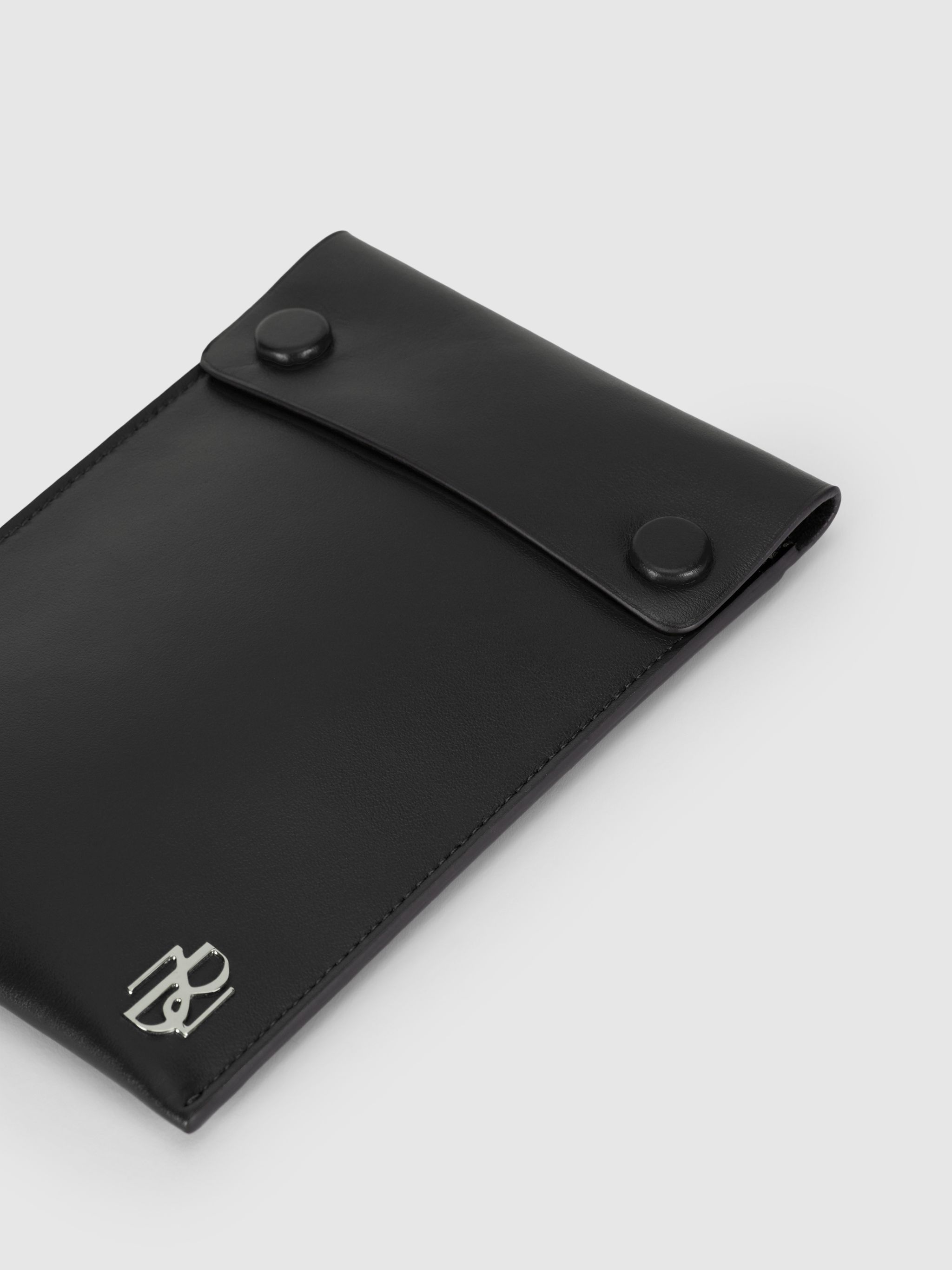 Neil Barrett neil barrett Metal Monogram Smooth Leather Strap Case Size ONE SIZE - 2 Thumbnail