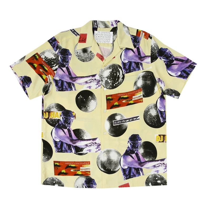 Wacko Maria Harvey 20ss Short Sleeve Shirt Disco Ball Size