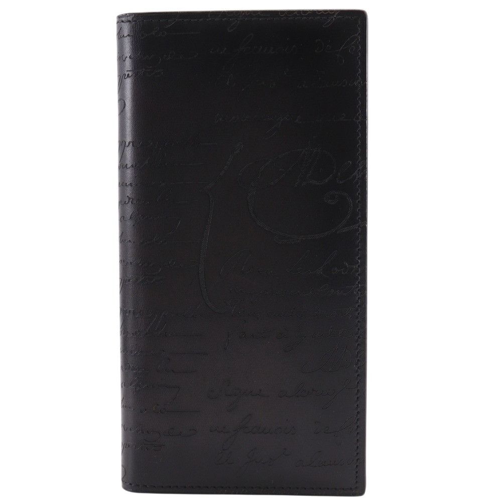 Berluti Berluti Berluti Santal Calligraphy Calf Long Wallet Leather Long Wallet DUTY FREE for USA Size ONE SIZE - 1 Thumbnail