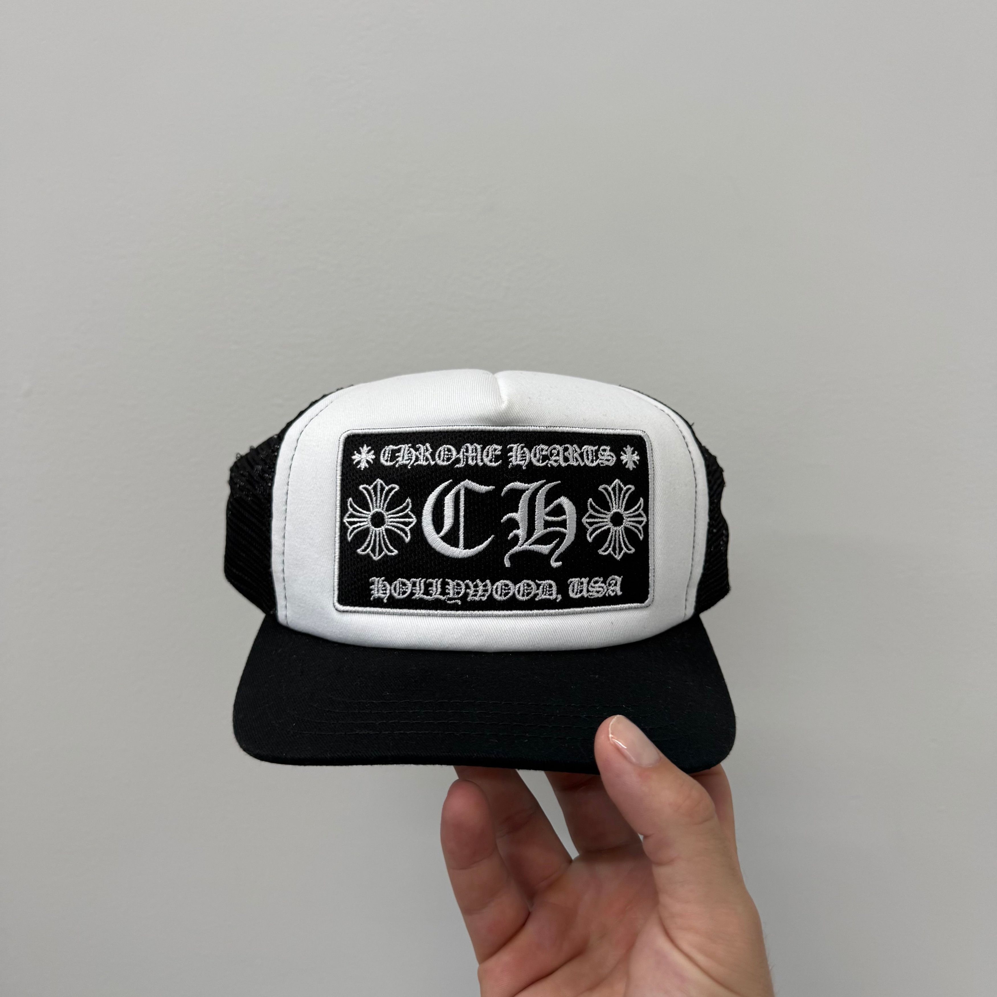 Chrome Hearts Chrome Hearts Hollywood CH Trucker Hat Size ONE SIZE - 2 Thumbnail