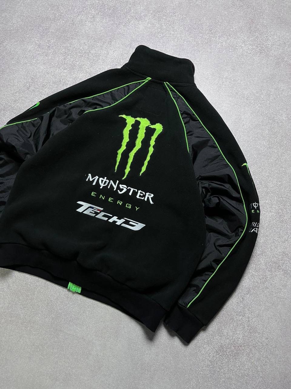 Vintage Vintage Monster Energy Ken Block Zip Fleece Jacket M Size US S / EU 44-46 / 1 - 9 Thumbnail