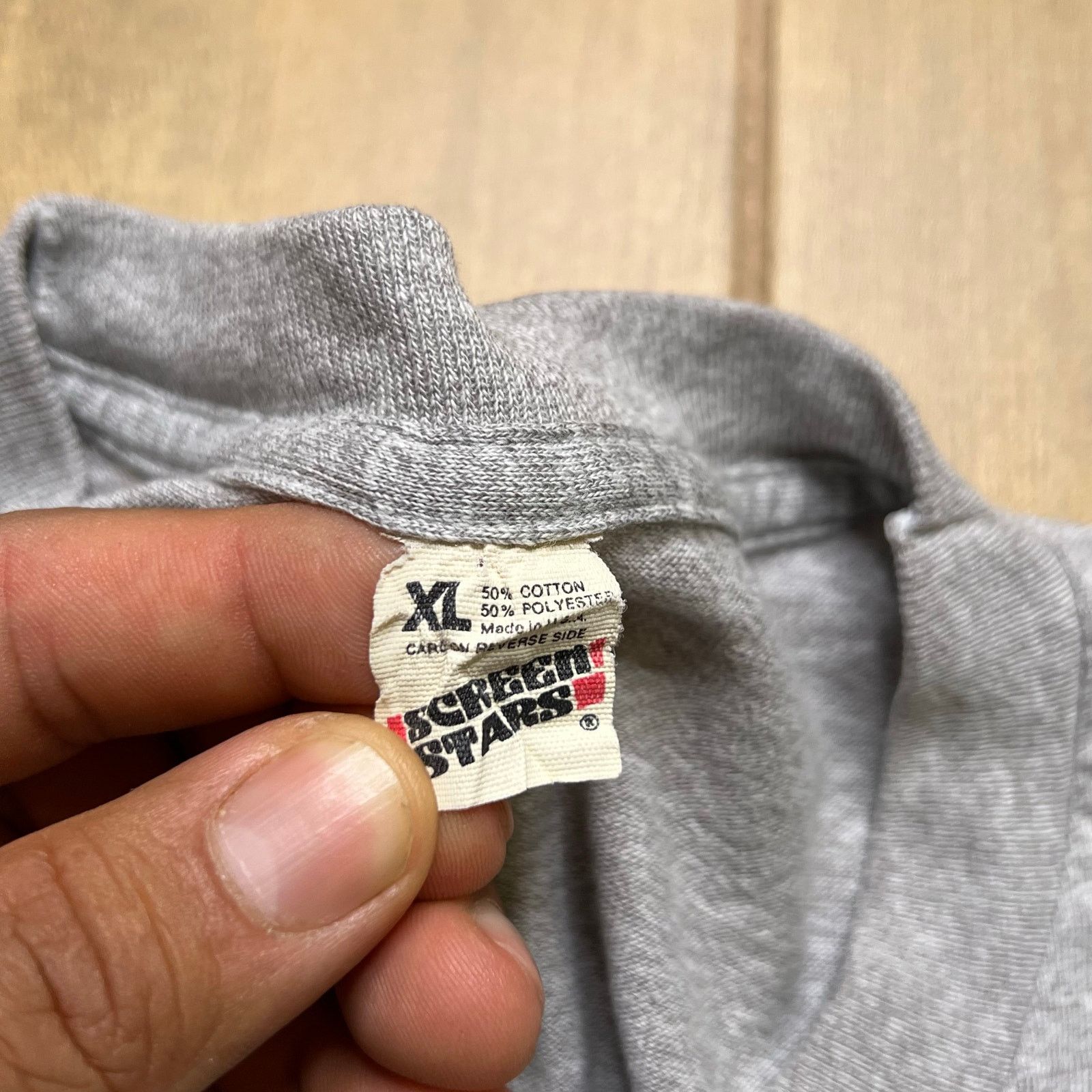 Vintage Vintage 80s Los Angeles Lakers Champions Gray T Shirt Men XL Size US XL / EU 56 / 4 - 2 Thumbnail