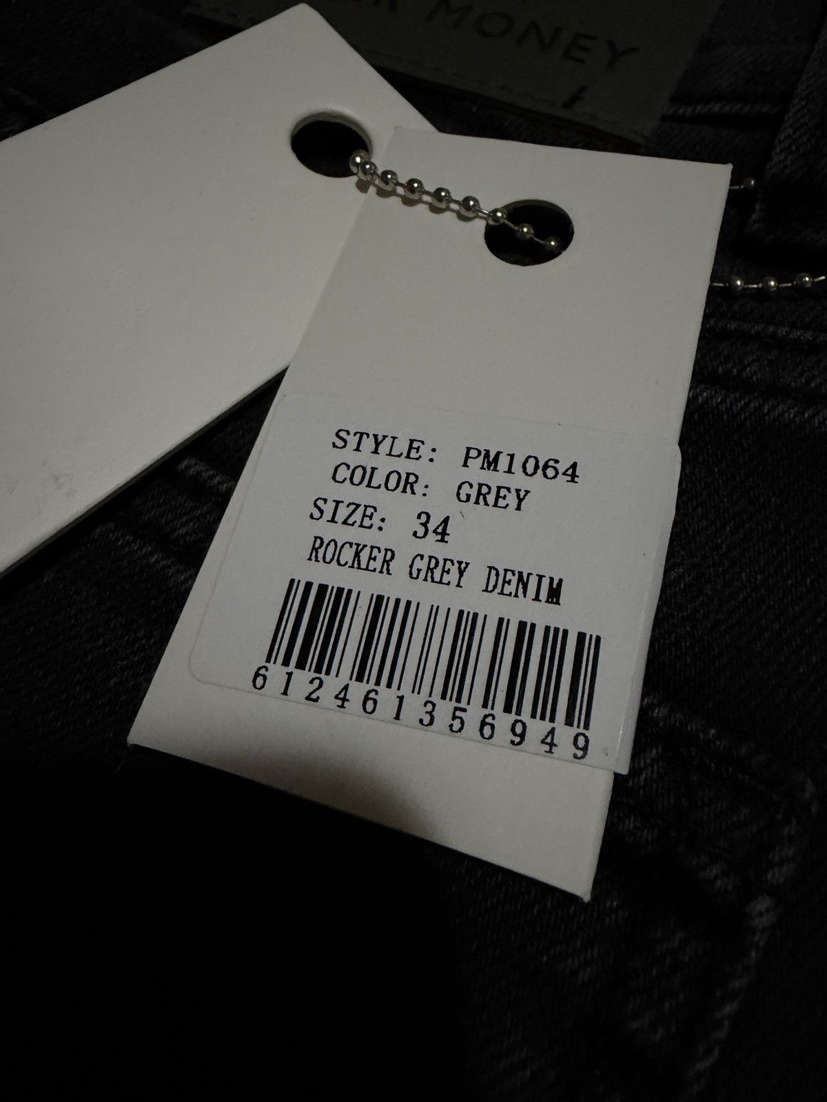 Other Paper Money Pearlized Dark Gray Washed Flared Jean Size US 34 / EU 50 - 4 Thumbnail