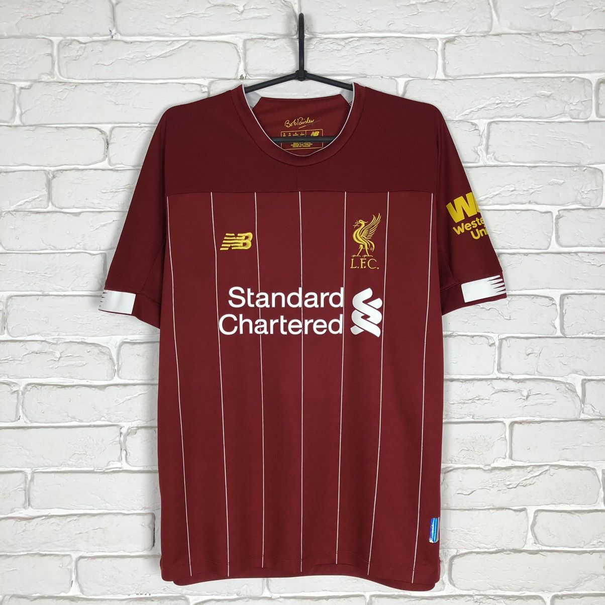 New Balance Liverpool 2019 2020 home soccer jersey Size US M / EU 48-50 / 2 - 1 Thumbnail