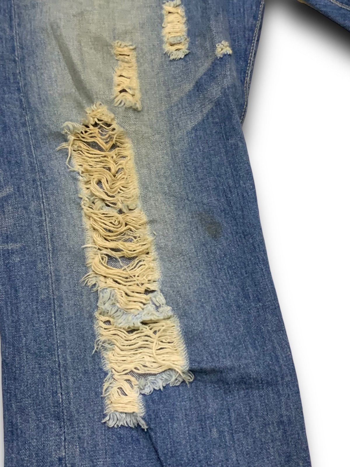 Hysteric Glamour HYSTERIC GLAMOUR DISTRESSED DENIM JAPANESE BRANDS JEANS Size US 34 / EU 50 - 8 Thumbnail
