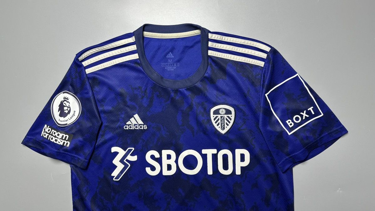 Adidas LEEDS UNITED ADIDAS 2021/2022 FOOTBALL JERSEY #10 RAPHINHA Size US M / EU 48-50 / 2 - 3 Thumbnail
