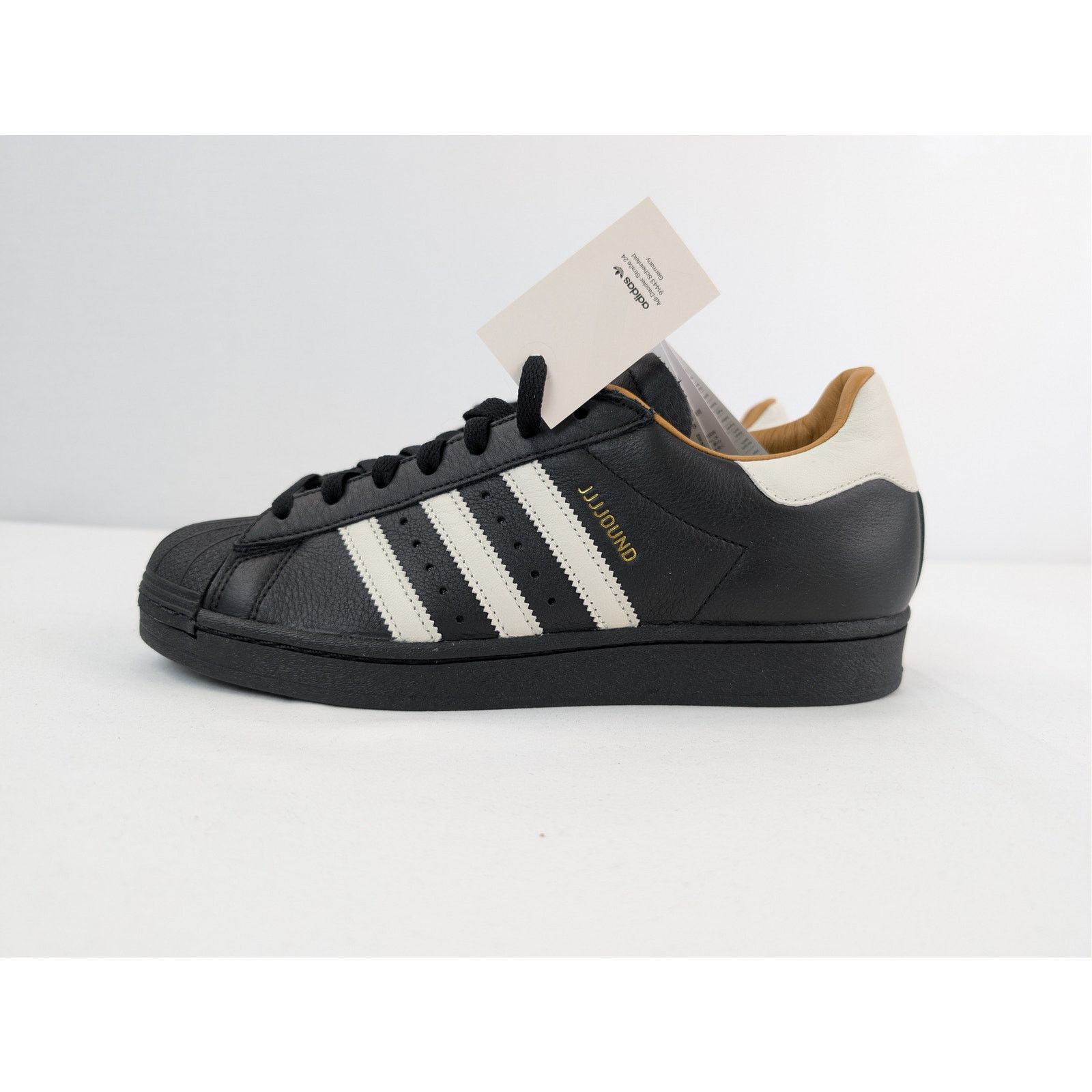 Adidas × JJJJound o1rshd1 Superstar OG Originals Sneakers in Core Black Size US 9.5 / EU 42-43 - 10 Thumbnail
