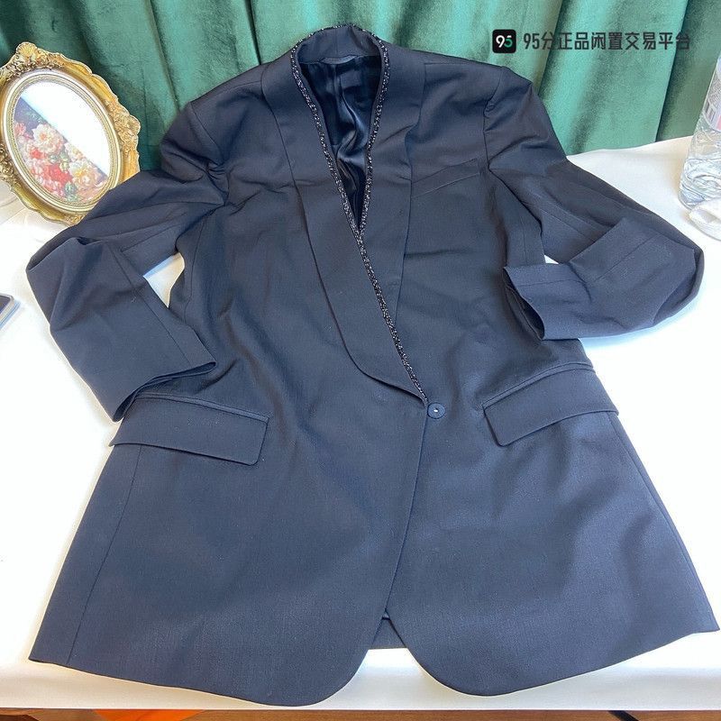 Brunello Cucinelli Brunello Cucinelli Men's Blue Suit Blazer. Size US XS / EU 42 / 0 - 8 Thumbnail