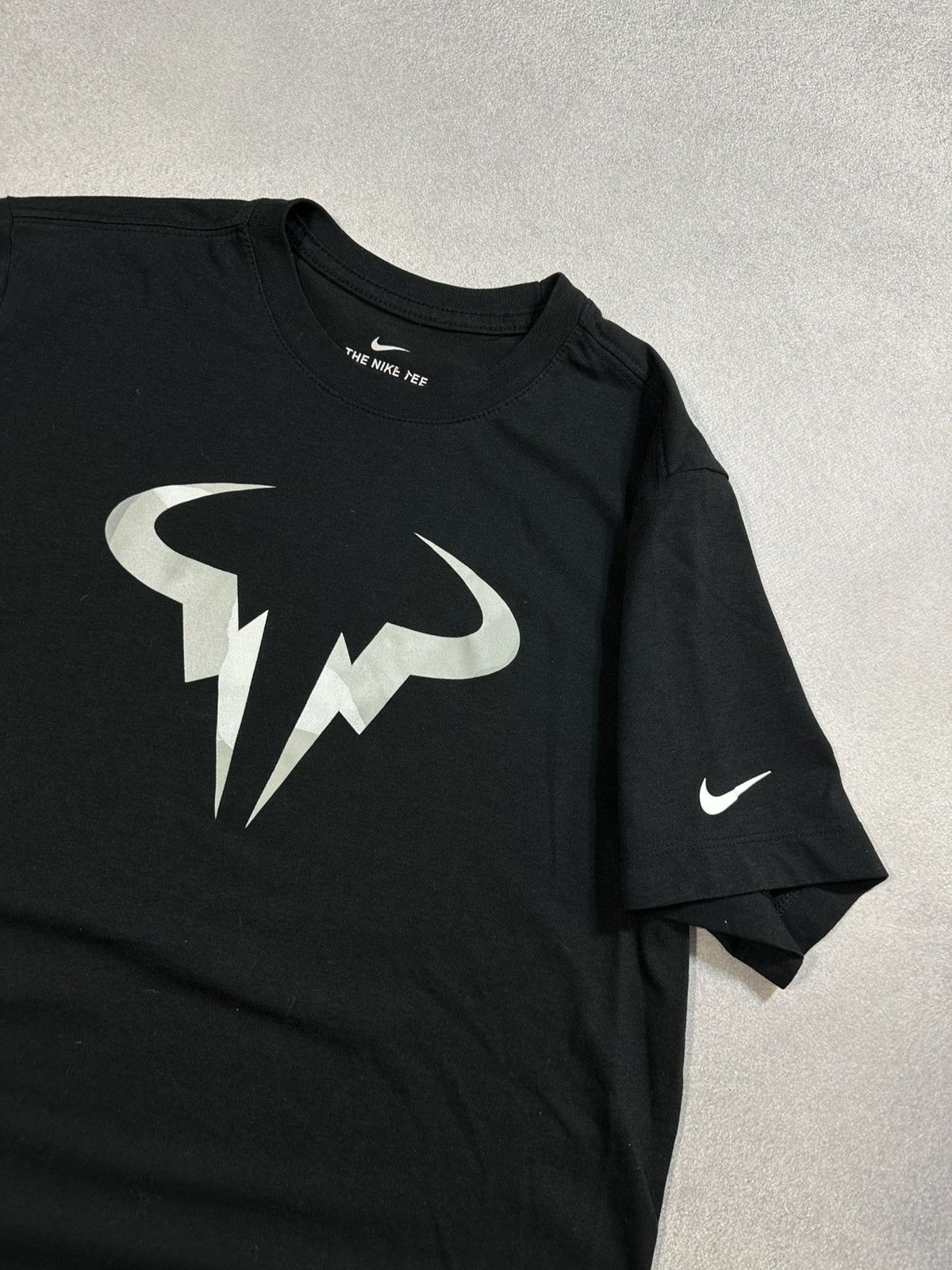 Nike Nike Rafael Nadal Tennis Big Logo T-shirt Sz M Size US M / EU 48-50 / 2 - 4 Thumbnail