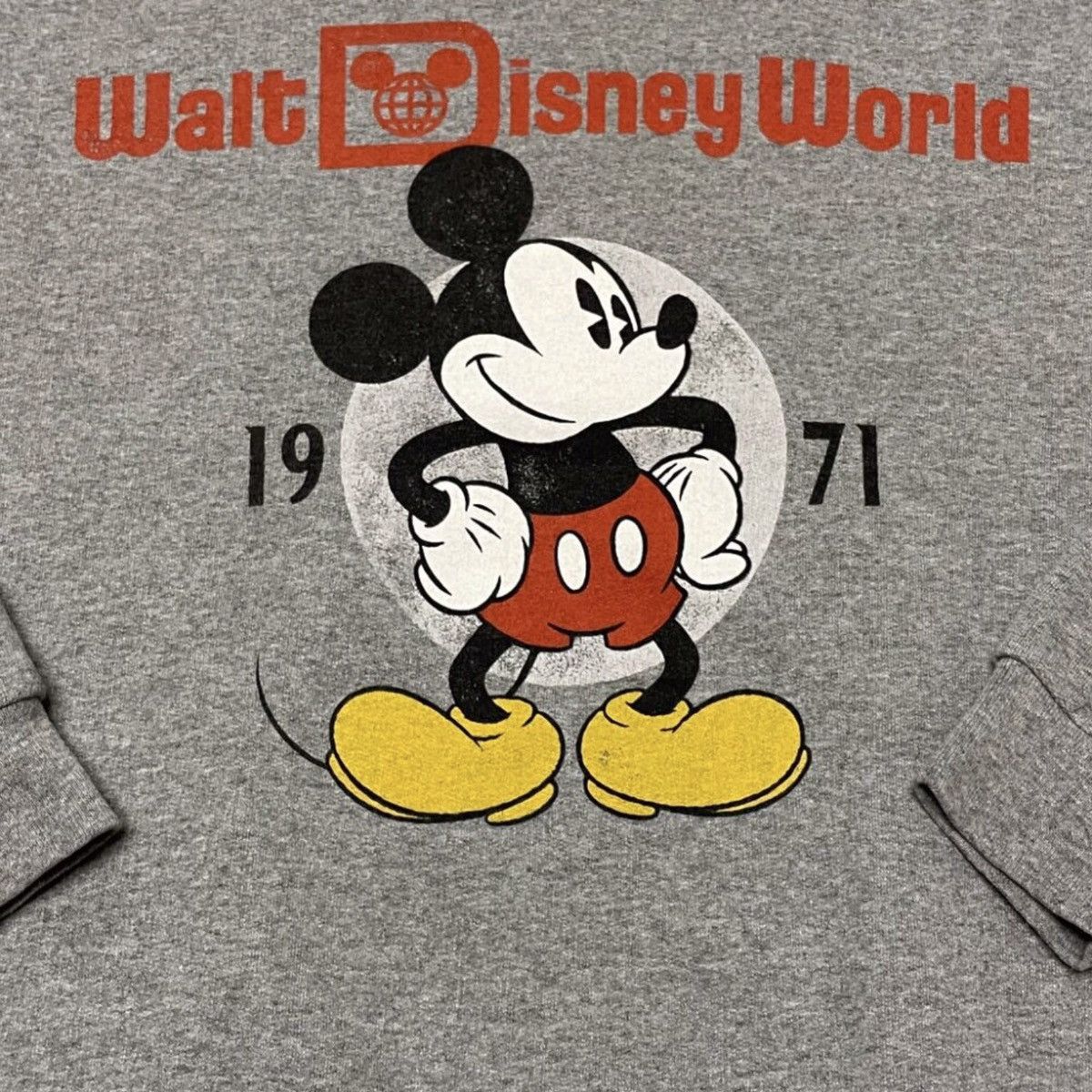 Disney Walt Disney World Park 1971 Crewneck Mickey Mouse - Unisex L Size L / US 10 / IT 46 - 2 Thumbnail