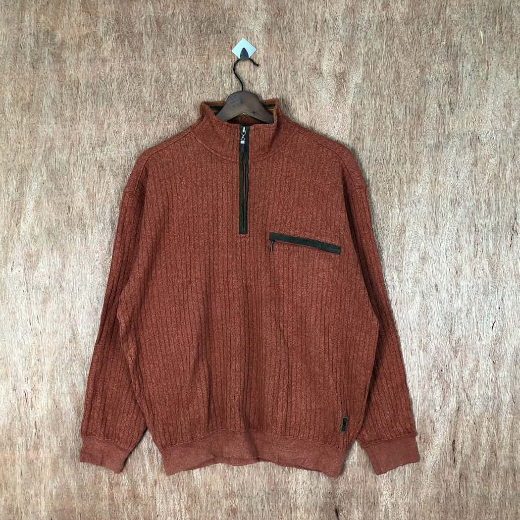 Renoma × Vintage Vintage Renoma Orange Sweatshirt #288 Size US XL / EU 56 / 4 - 1 Thumbnail
