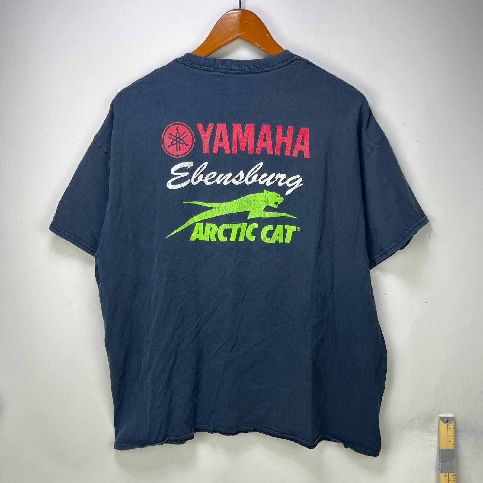 Yamaha intage Yamaha Arctic Cat Ebensburg Dealer T Shirt 2XL Size US XXL / EU 58 / 5 - 1 Thumbnail