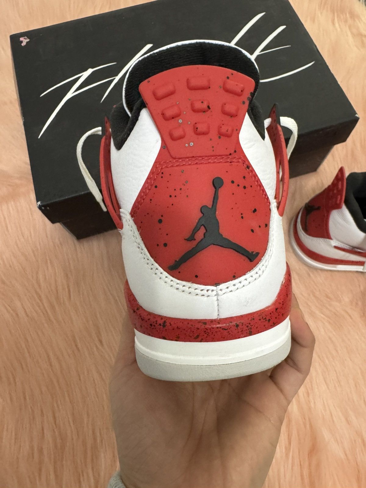 Jordan Brand Jordan 4 Retro Red Cement Size US 8 / EU 41 - 6 Thumbnail
