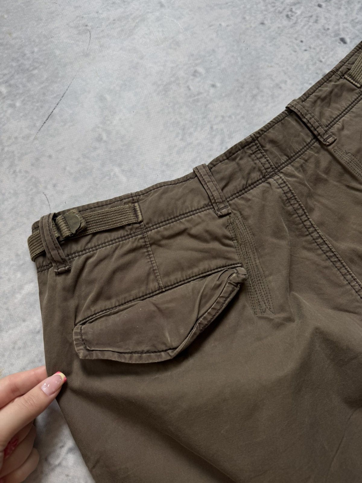 Gap Gap🟤Vintage casual pants cargo jeans Size US 34 / EU 50 - 9 Thumbnail