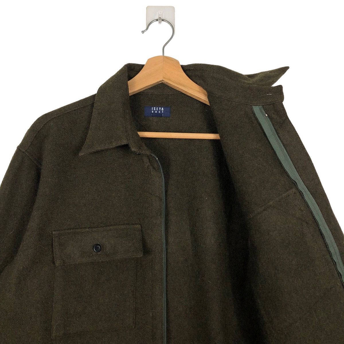 Japanese Brand 🔥Iseya East Issey Miyake Chore Wool Work Jacket Japan Made Size US M / EU 48-50 / 2 - 10 Thumbnail