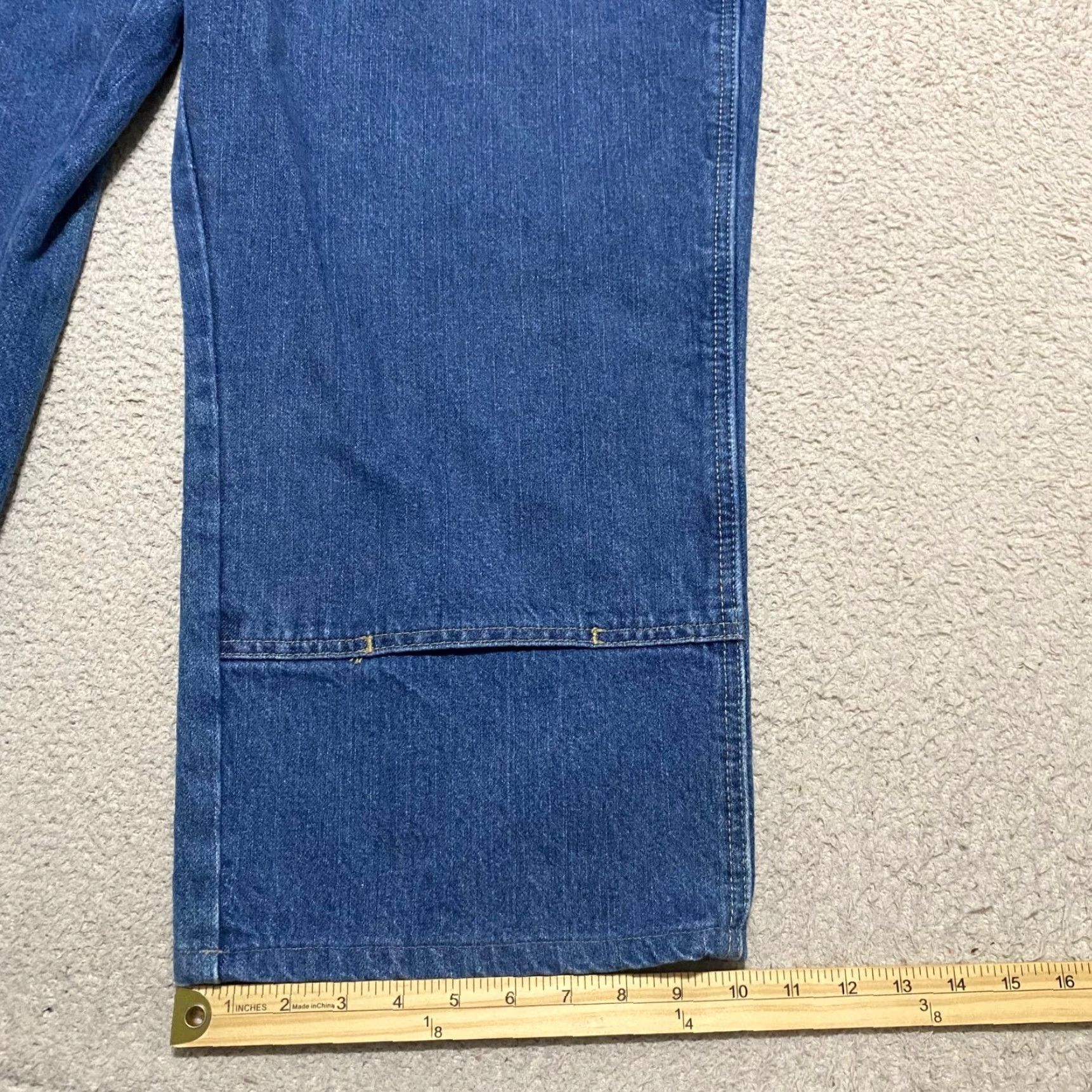 Dickies Dickies Jeans 44x30 Blue Denim Medium Wash High Rise Regular Fit 5-Pocket Men's Pants Size US 44 / EU 60 - 5 Thumbnail
