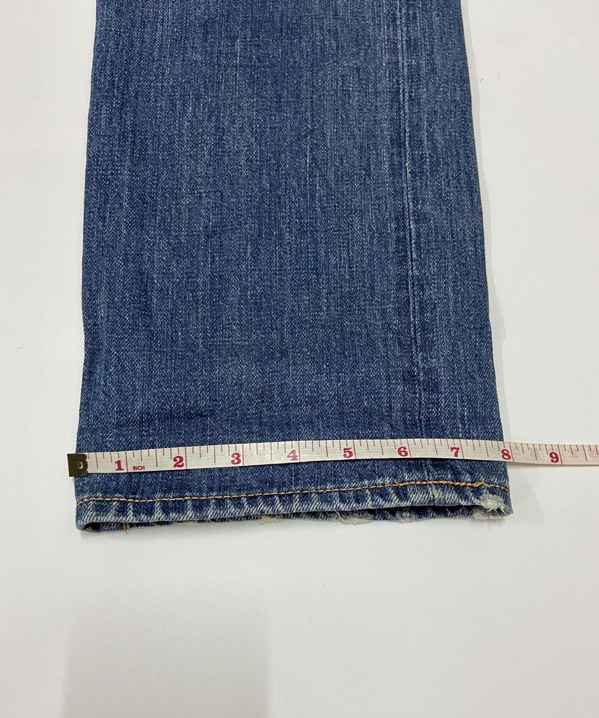 Japanese Brand × Nonnative NONNATIVE SELVEDGE DISTRESSED JEANS Size US 33 - 11 Thumbnail