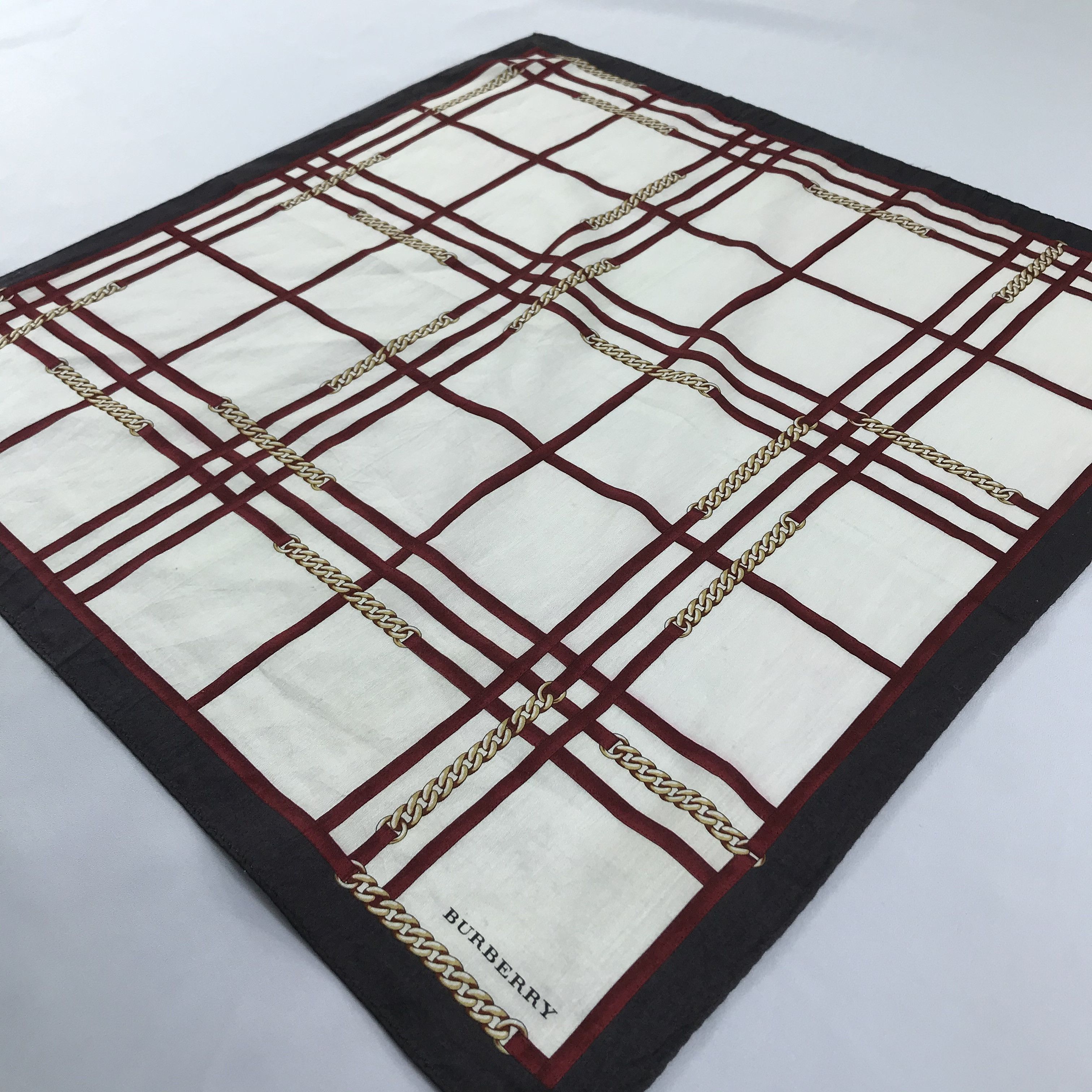 Burberry × Vintage Burberry Handkerchief / Neckerchief / Bandana Size ONE SIZE - 4 Thumbnail
