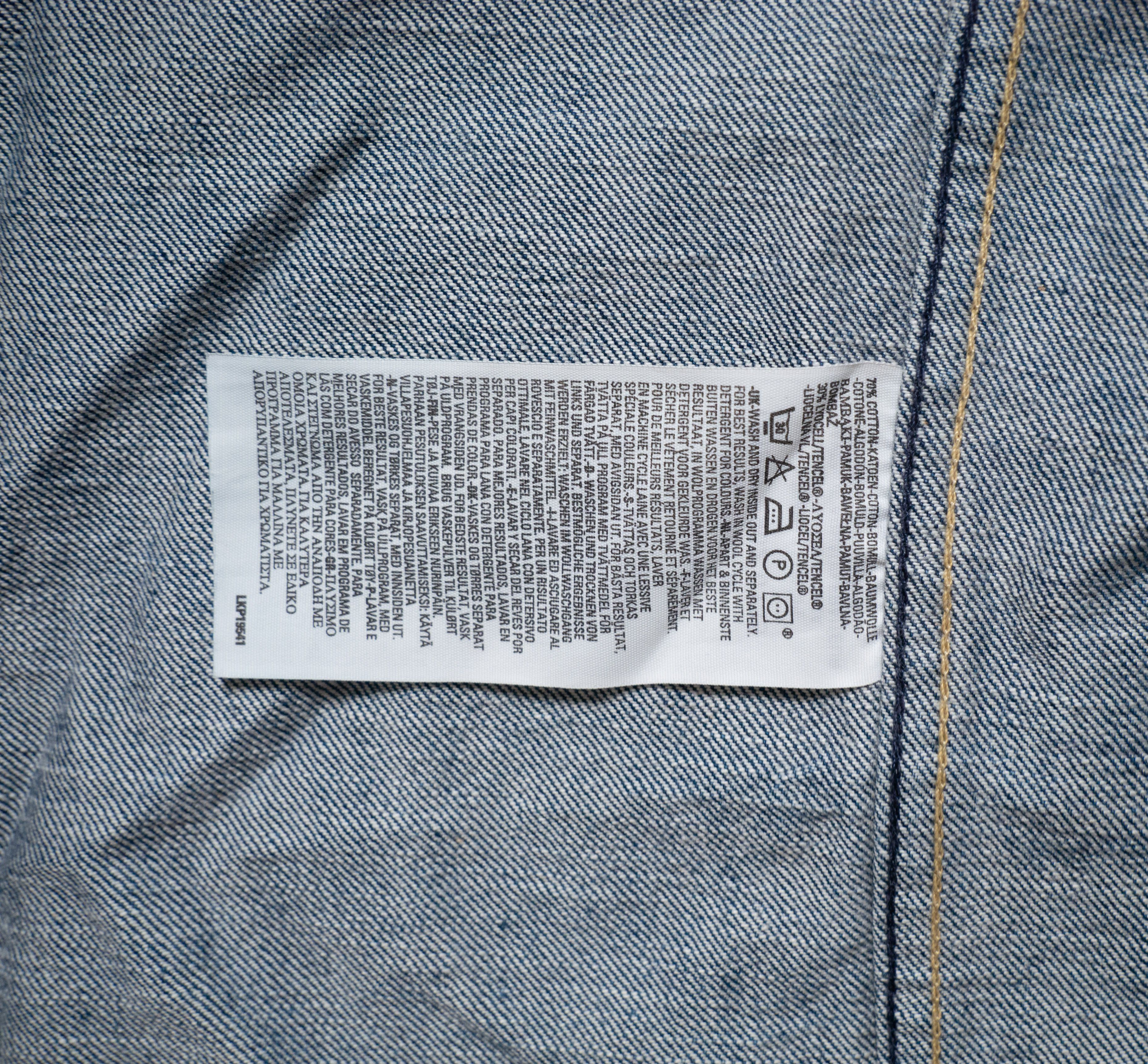 Levi's × Vintage Vintage 00s Levis Engineered Denim Trucker Jacket Distressed Size US M / EU 48-50 / 2 - 8 Thumbnail