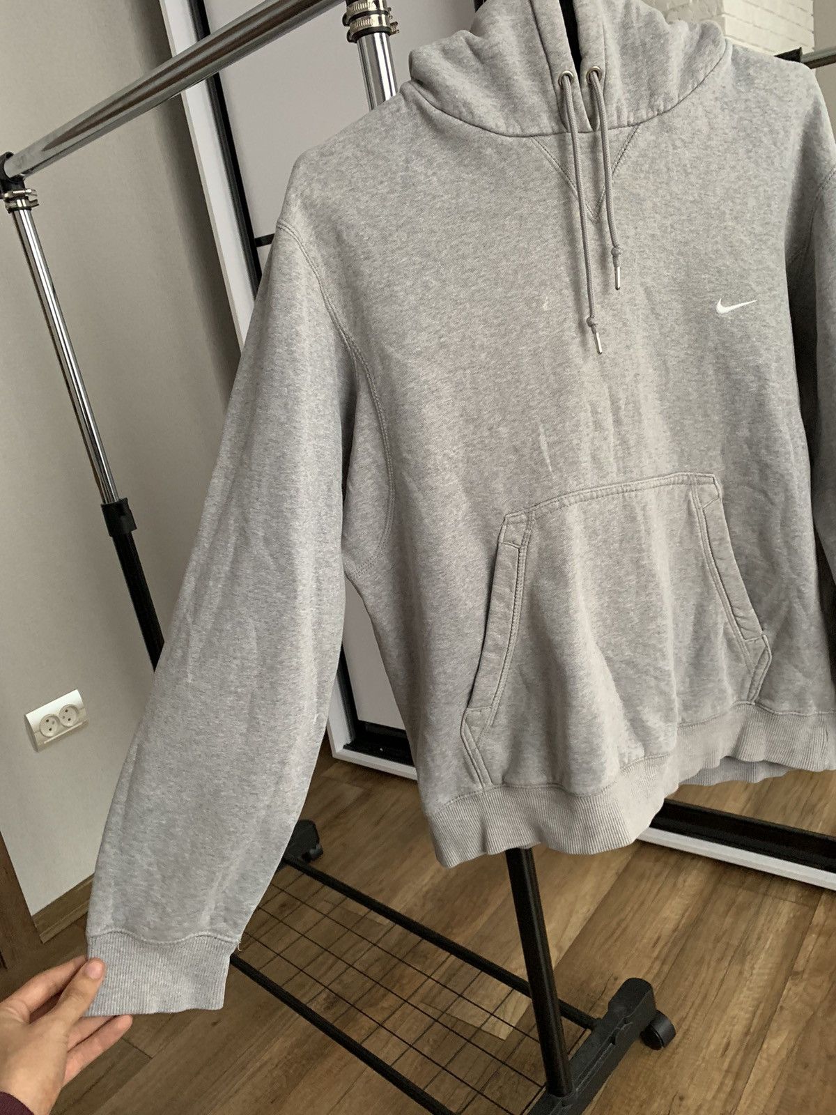 Vintage Nike Vintage Zip Hoodie Vintage Logo Swoosh 90s Size US M / EU 48-50 / 2 - 7 Thumbnail