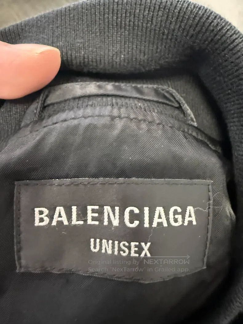 Balenciaga Balenciaga Letter Logo Printed Single-breasted Loose Fit J Size US XS / EU 42 / 0 - 3 Thumbnail
