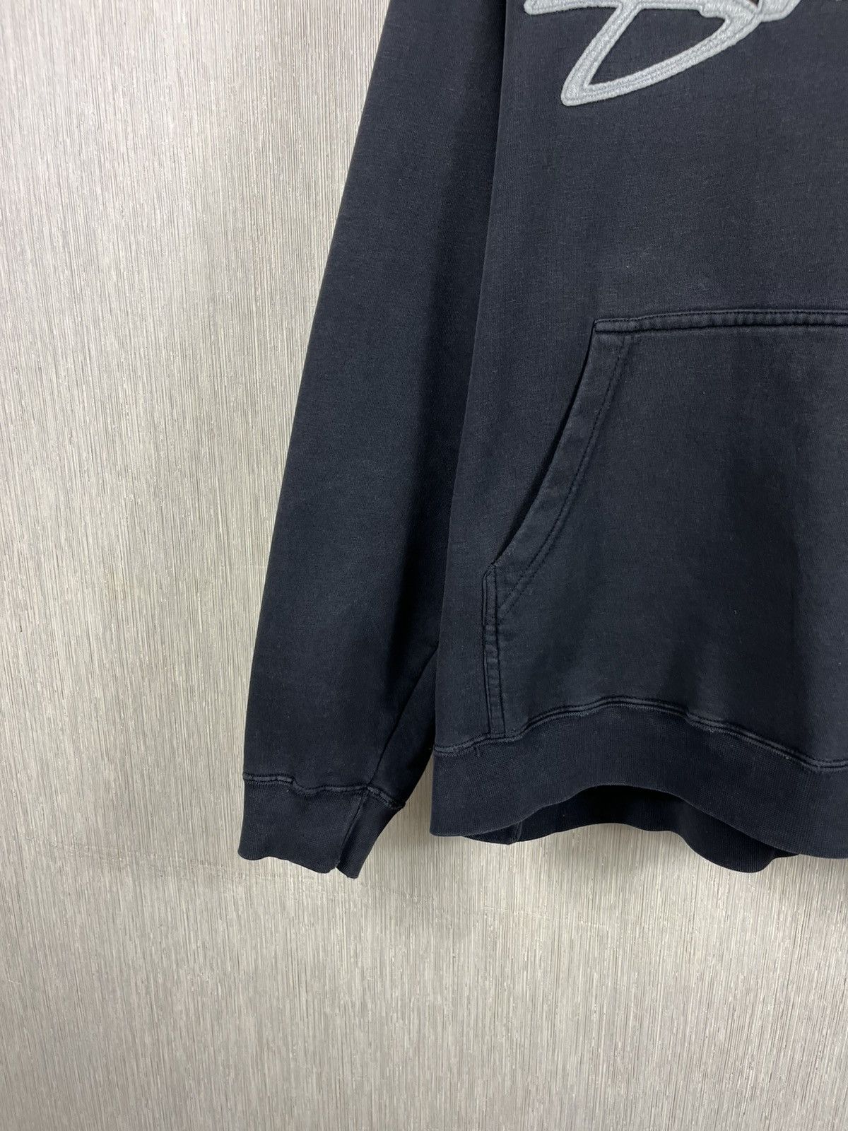 Stussy × Vintage Vintage 80s Stussy central big logo y2k hoodie sweatshirt Size US M / EU 48-50 / 2 - 8 Thumbnail