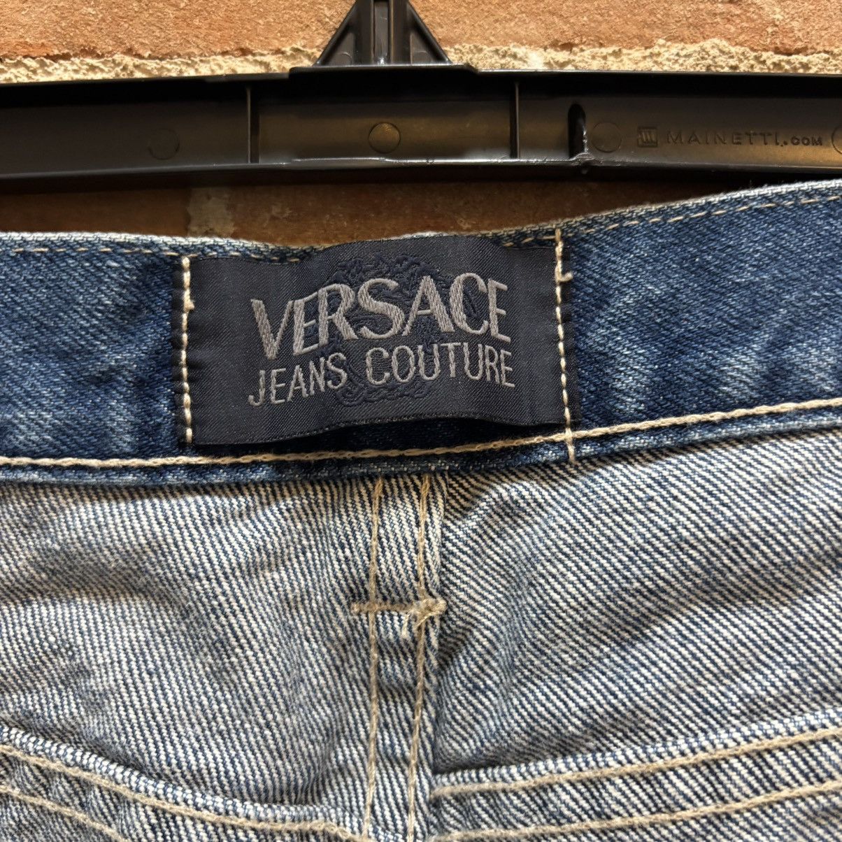 Versace × Vintage $400 Vintage 90s Versace Jeans Size 28" / US 6 / IT 42 - 8 Thumbnail