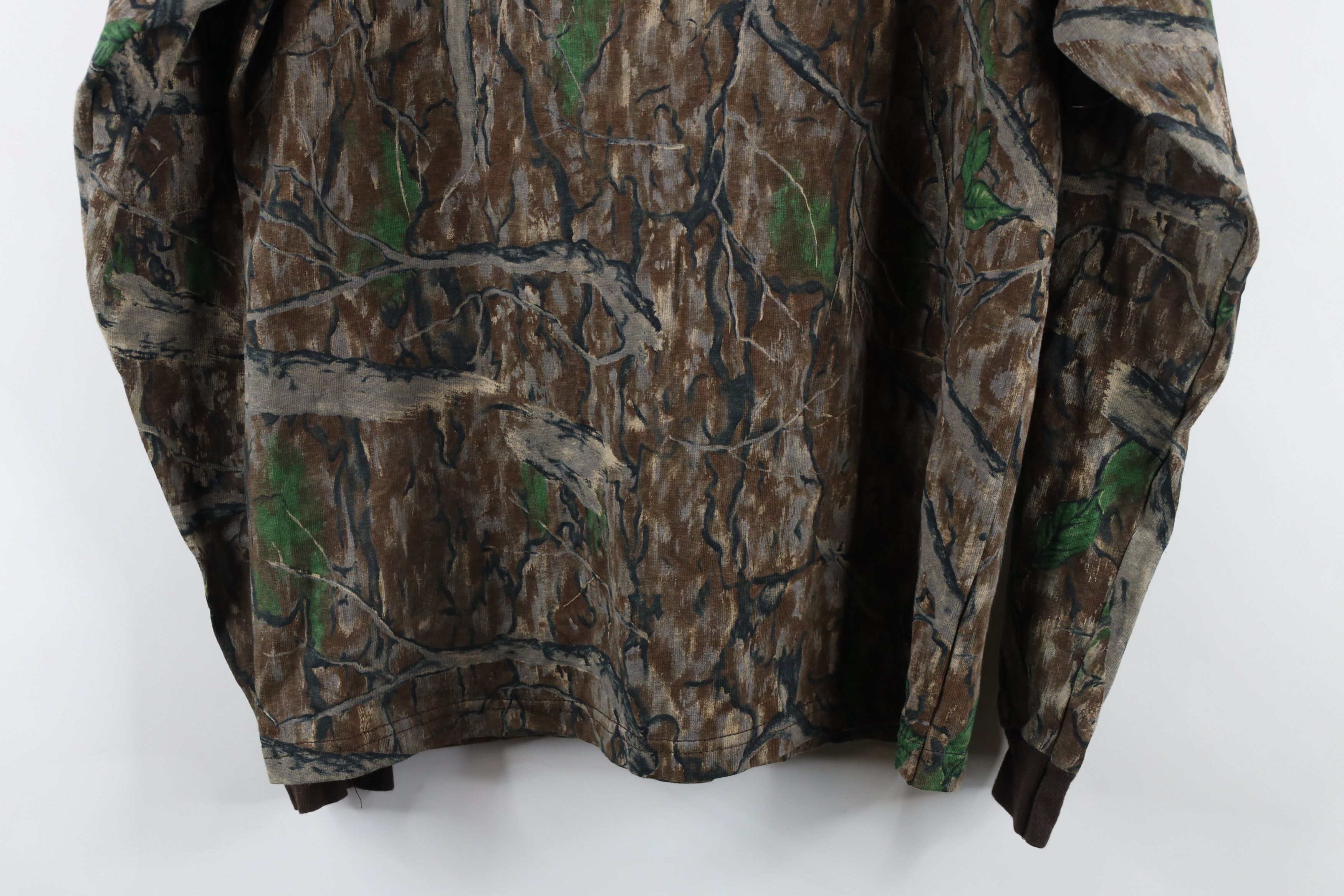 Vintage Vintage 90s Streetwear Long Sleeve Pocket T-Shirt Cotton USA Size US M / EU 48-50 / 2 - 9 Thumbnail