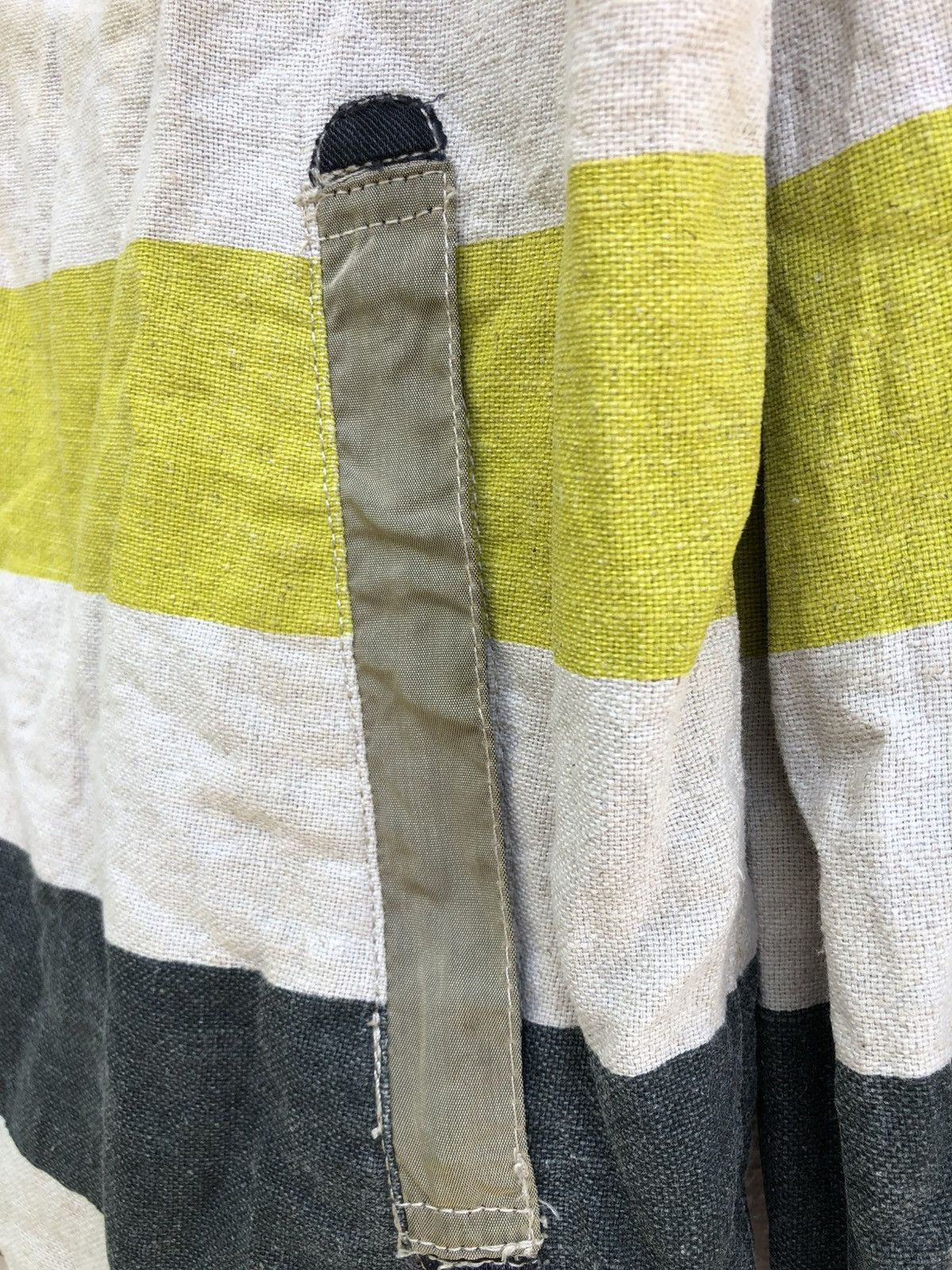 go slow caravan Go slow Caravan Hemp Stripe Hooded Jacket Size US M / EU 48-50 / 2 - 8 Thumbnail
