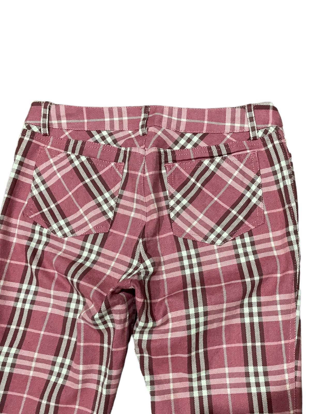 Burberry × Designer Burberry Blue Label Checkered Denim Size 29" - 17 Thumbnail