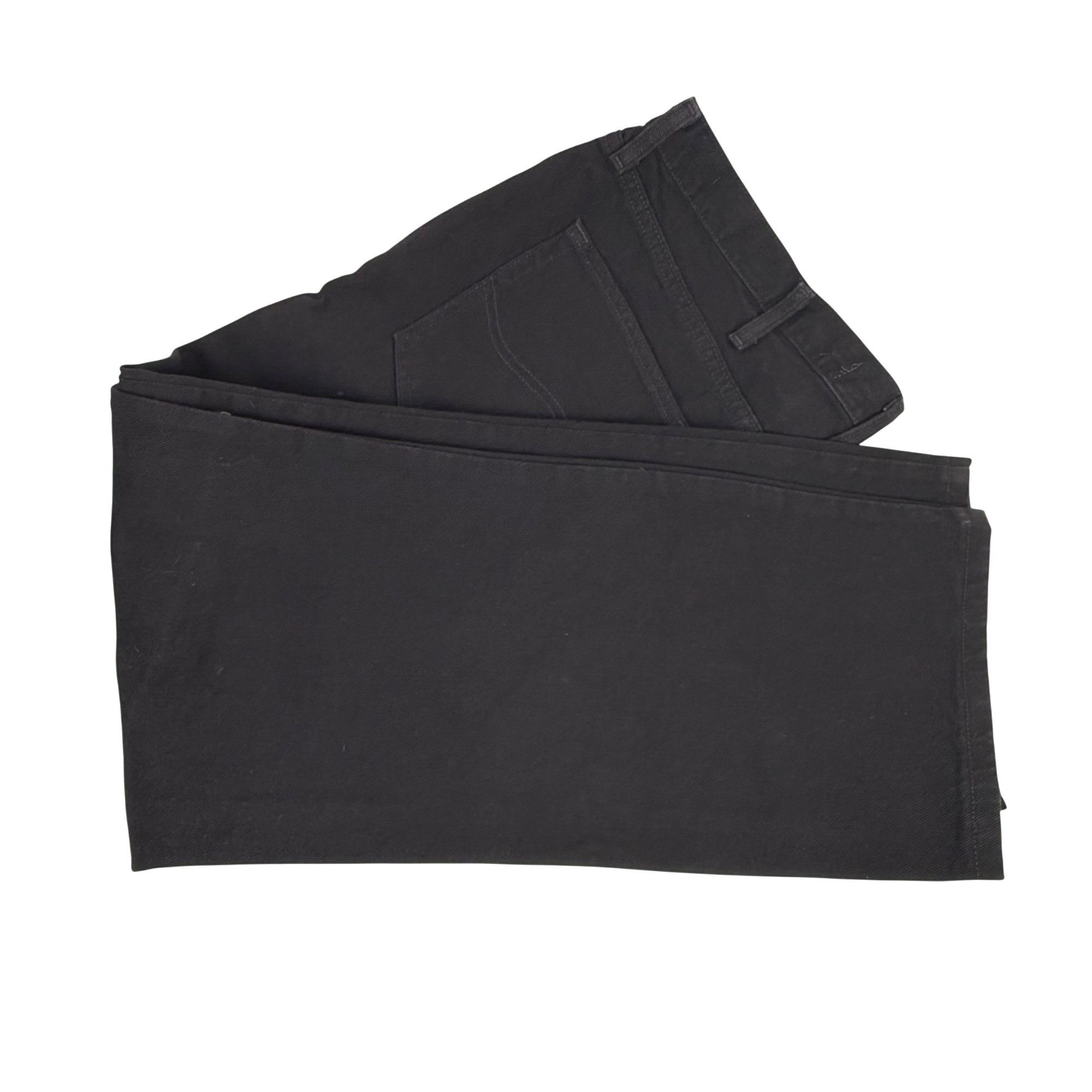 Lee Lee Men's Regular Fit Double Black Jeans Denim Straight Leg Size US 40 / EU 56 - 2 Thumbnail