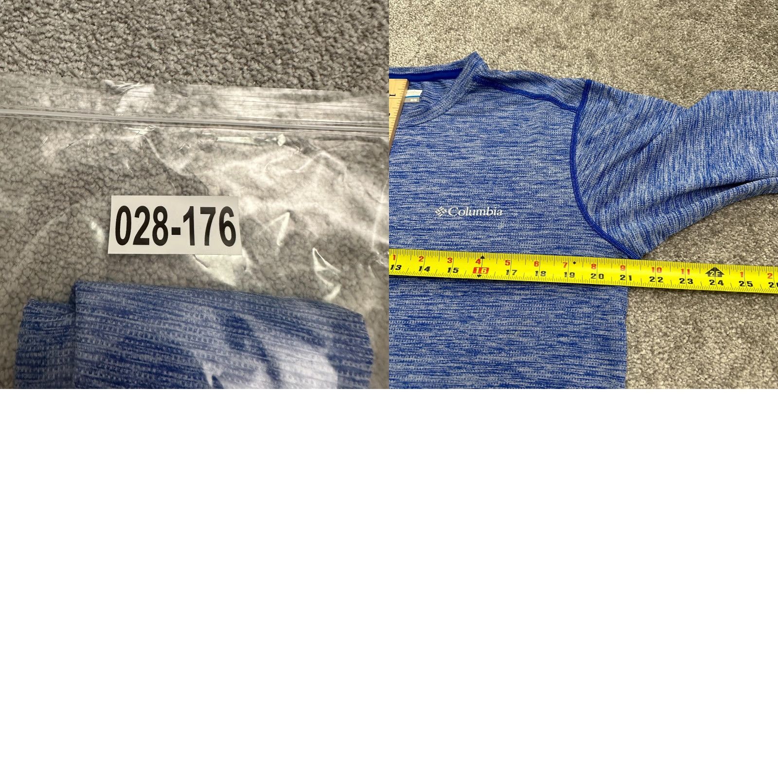 Vintage Columbia Omni Wick T-Shirt Womens Medium Blue Long Sleeve Crew Neck Outdoor Fish Size M / US 6-8 / IT 42-44 - 8 Thumbnail