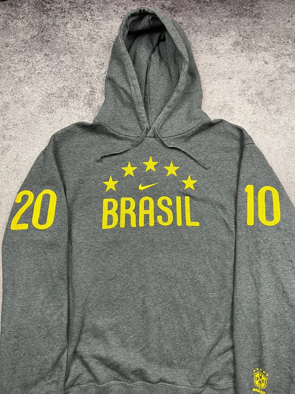 Nike Vintage Nike Brasil Hoodies 2010s Streetwear Size US XXL / EU 58 / 5 - 4 Thumbnail