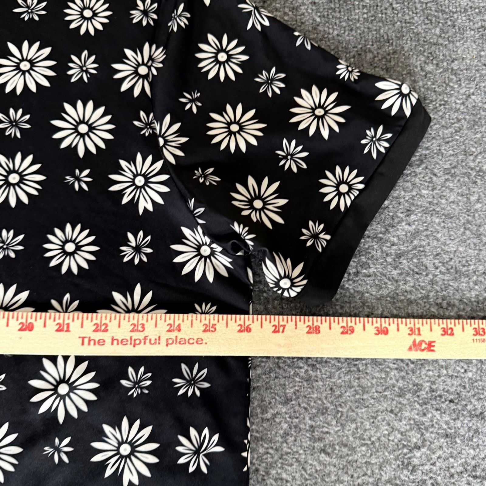 Other Byrdgang Mens Floral Daisy Polo Shirt 2XL Black Short Sleeve Size US XXL / EU 58 / 5 - 5 Thumbnail