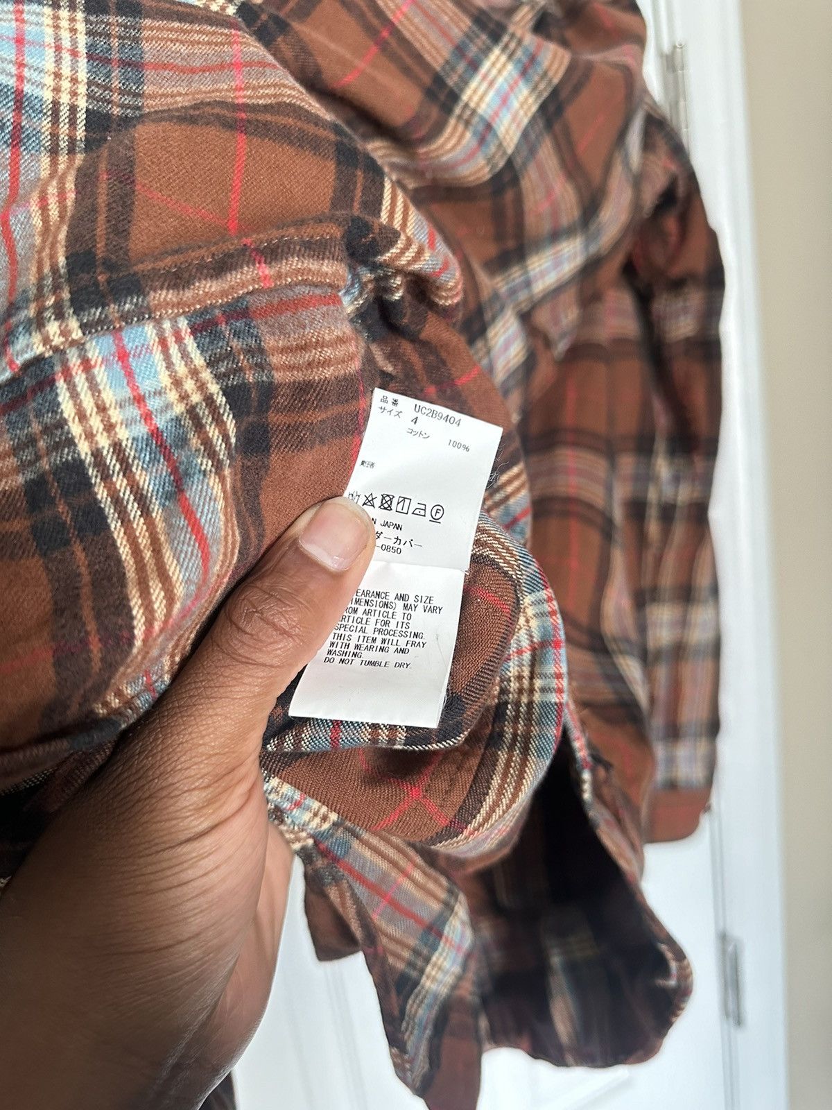 Undercover Undercover flannel Size US M / EU 48-50 / 2 - 5 Thumbnail
