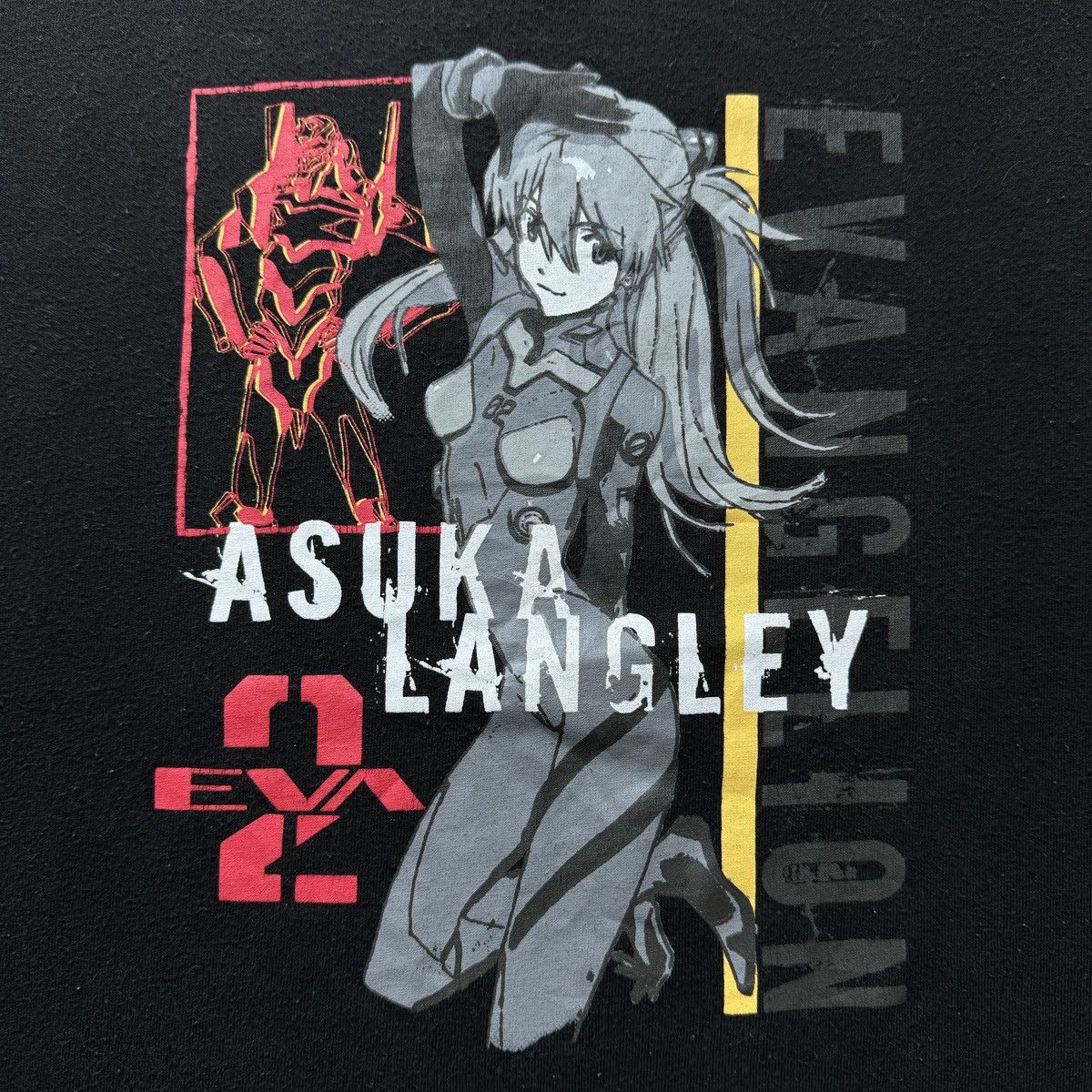Anime × Japanese Brand × Vintage Neon Genesis Evangelion Eva 2 Asuka Langley Nerv anime tee Size US L / EU 52-54 / 3 - 3 Thumbnail