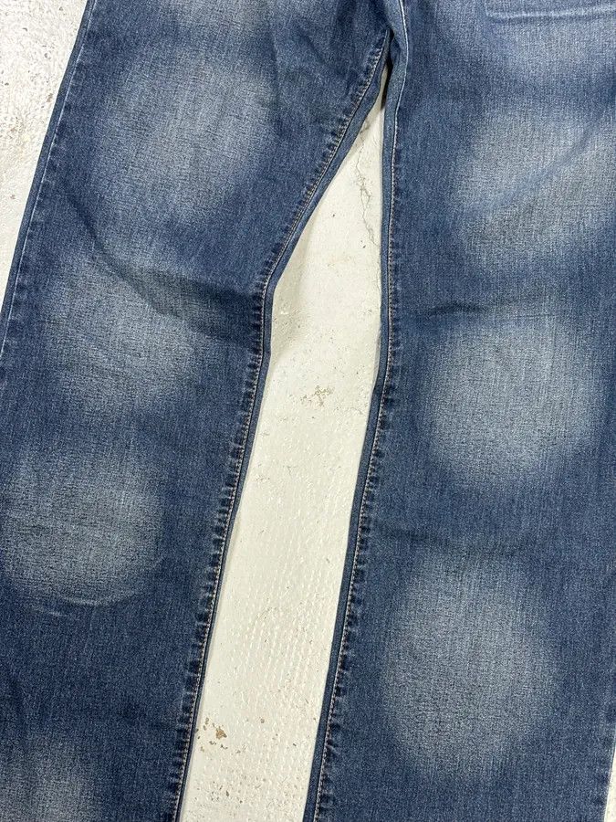 Dolce & Gabbana AW2003 Dolce & Gabbana Blue Denim Logo Patch Jeans Size US 33 - 11 Thumbnail