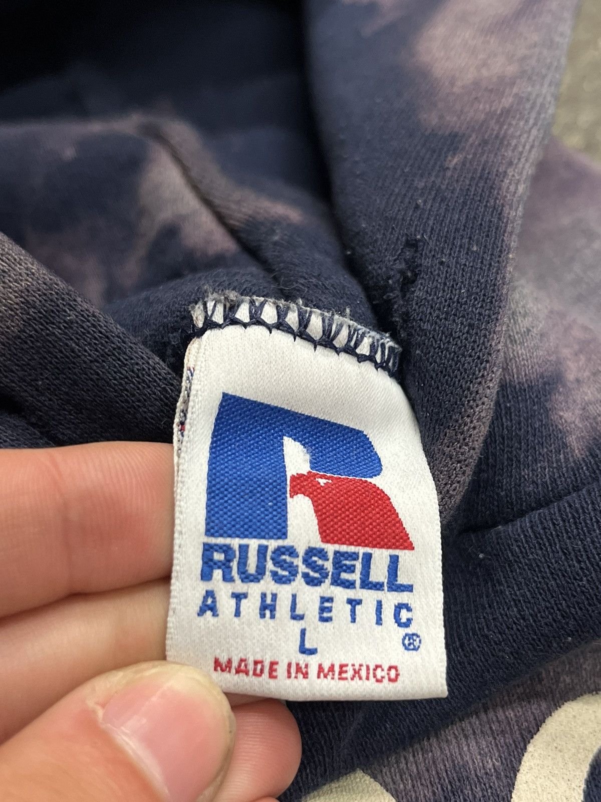 Russell Athletic × Vintage Russell athletic boxy fit hoodie college streetwear hype Size US L / EU 52-54 / 3 - 7 Thumbnail