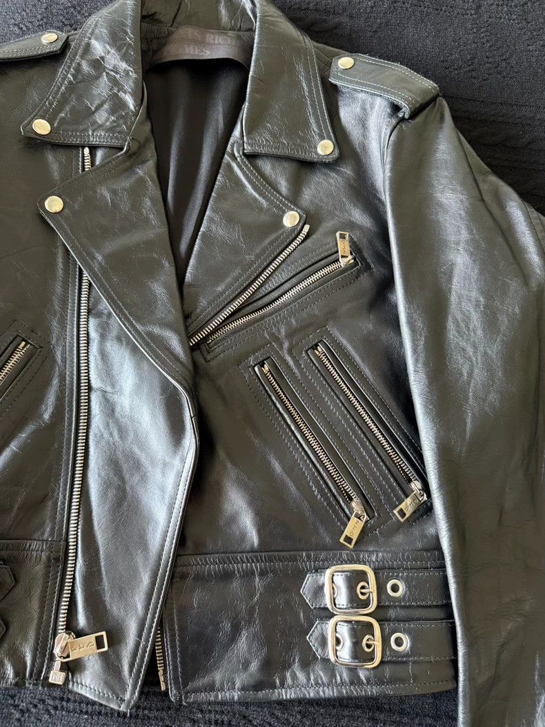Enfants Riches Deprimes enfants riches deprimes Nosebleed leather jacket 2504-Nexta Size US S / EU 44-46 / 1 - 6 Thumbnail
