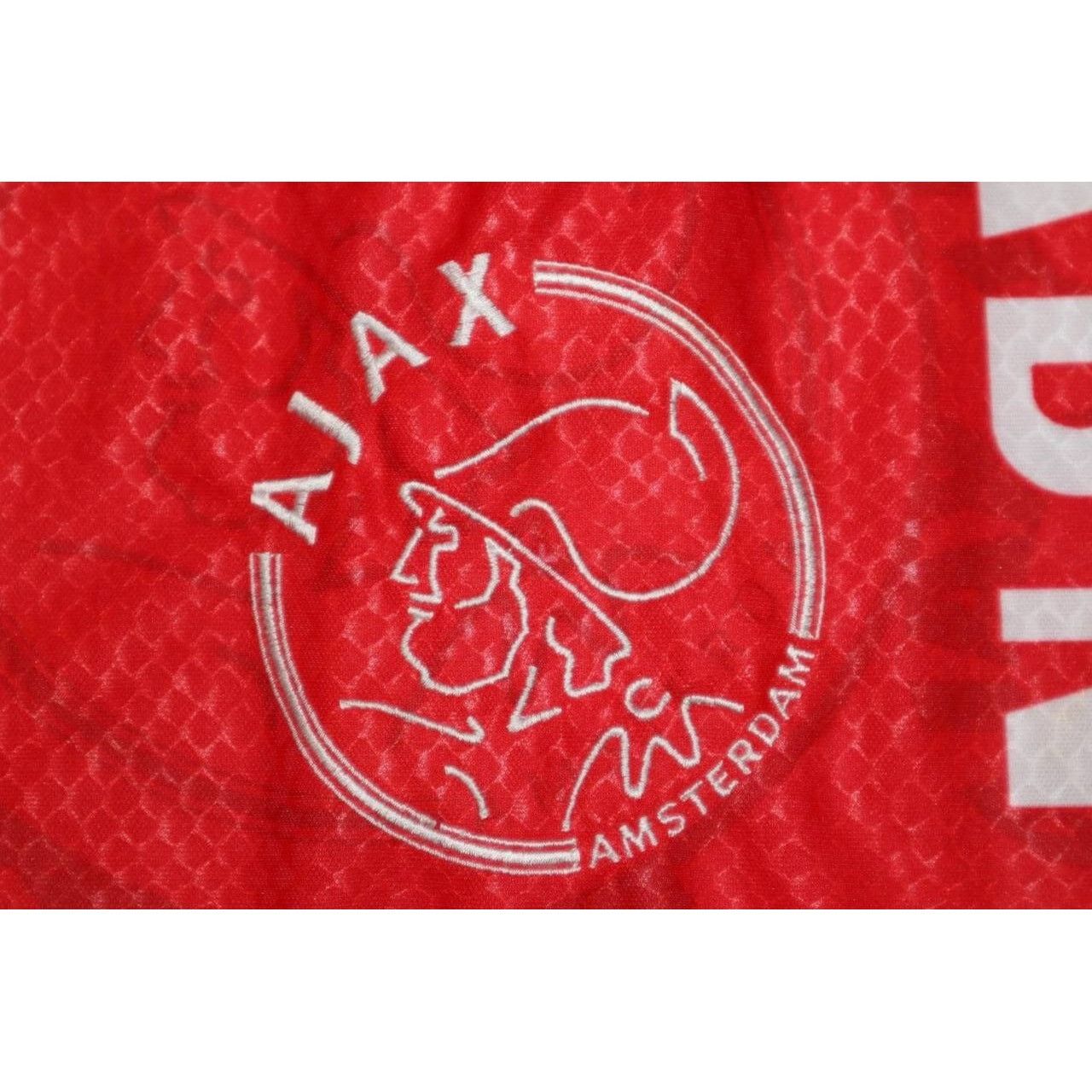 Umbro Vtg Ajax Amsterdam ABN AMBRO Umbro Home Polo Style Jersey XL Size US XL / EU 56 / 4 - 5 Thumbnail