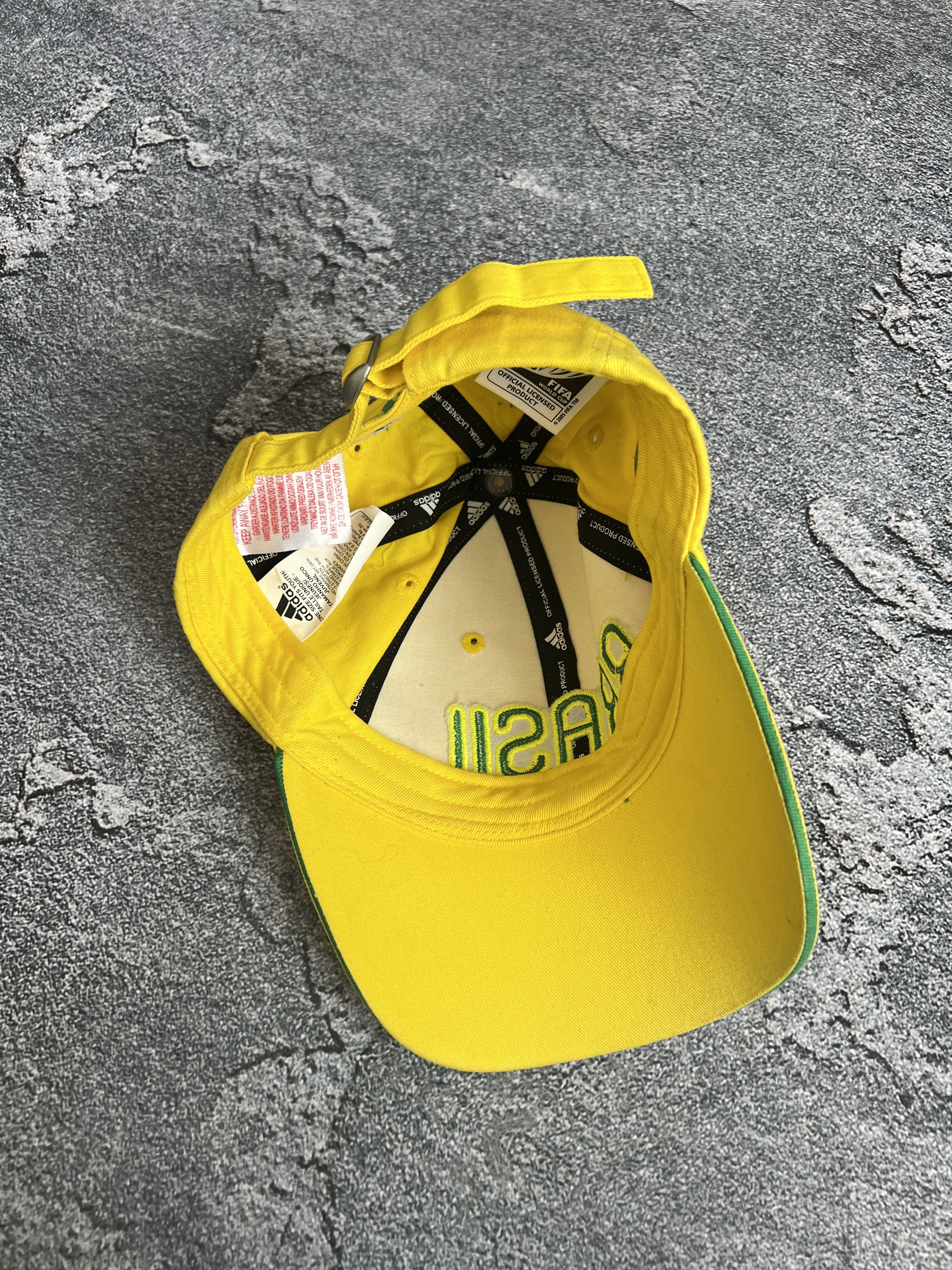 Adidas adidas brasil cap hat yellow Size ONE SIZE - 7 Thumbnail
