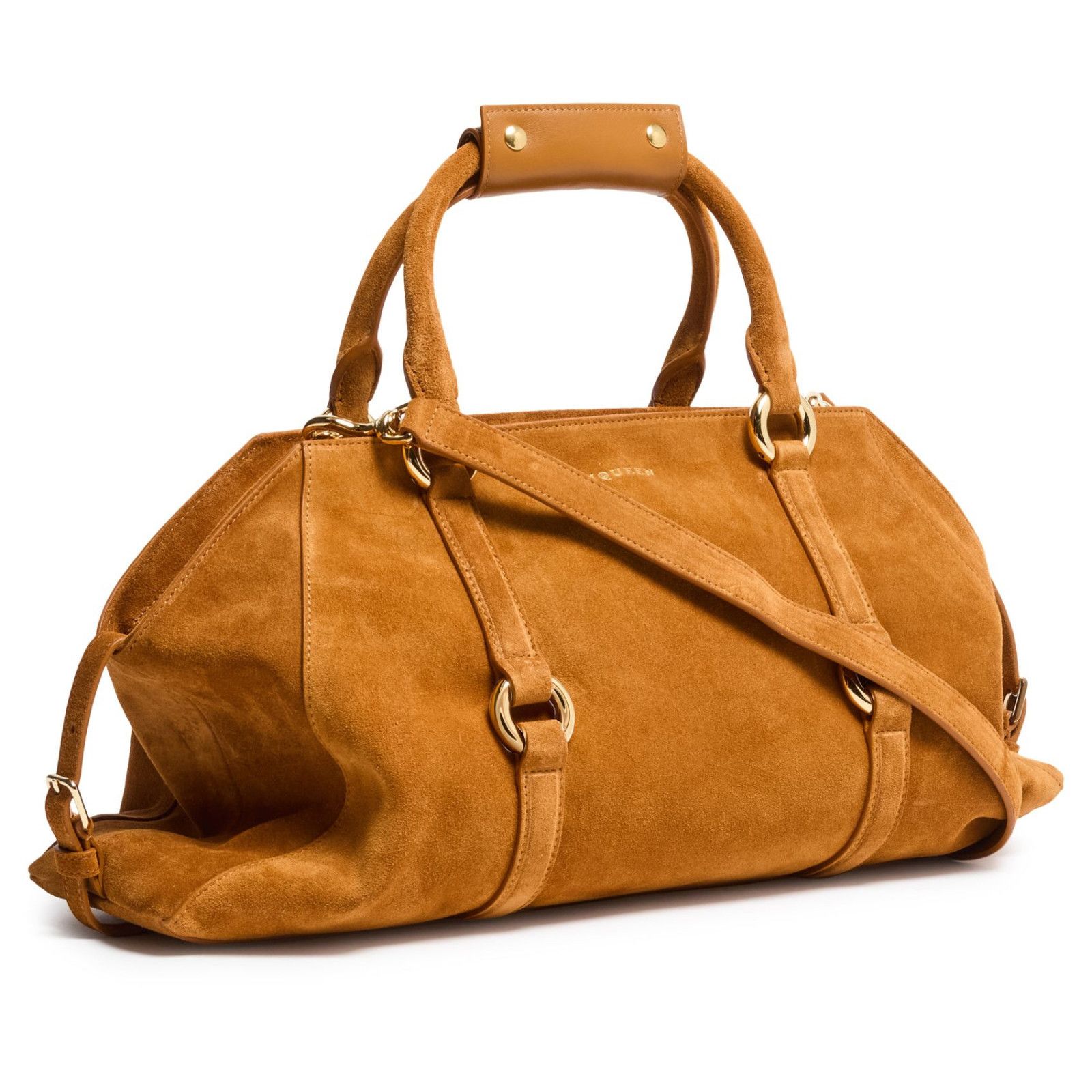 Alexander McQueen ALEXANDER MCQUEEN Farringdon Medium $2690 Tan Top Handle Bag Size ONE SIZE - 2 Thumbnail