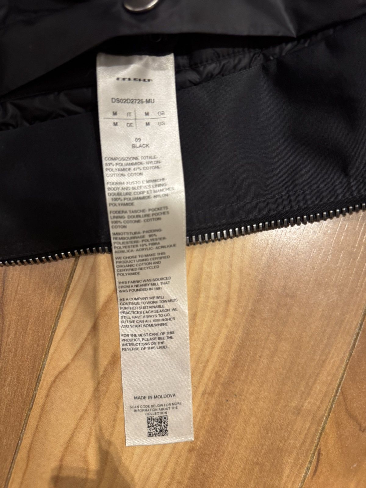 Rick Owens Drkshdw Rick Owens Hooded Peter Jacket Size US M / EU 48-50 / 2 - 6 Thumbnail