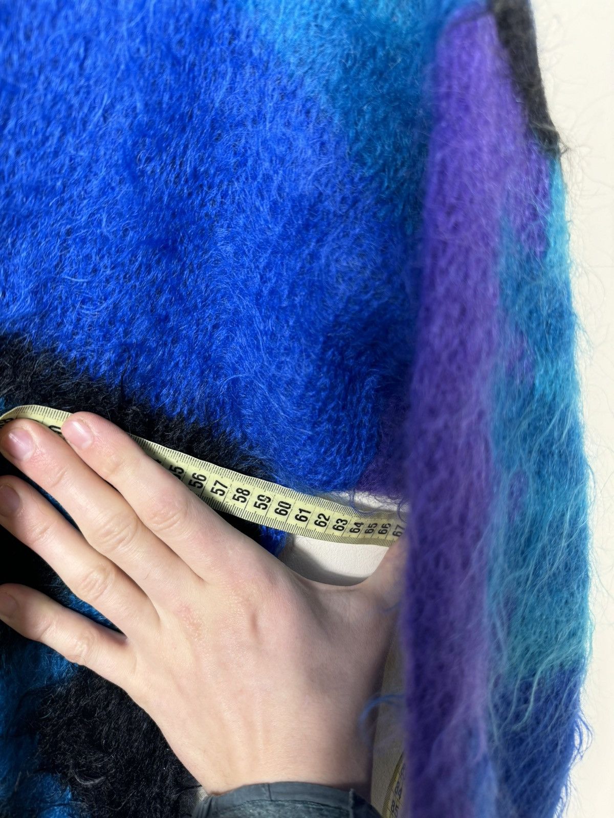Japanese Brand × Vintage Mohair Avant Garde Vintage England Sweater Size US XL / EU 56 / 4 - 9 Thumbnail