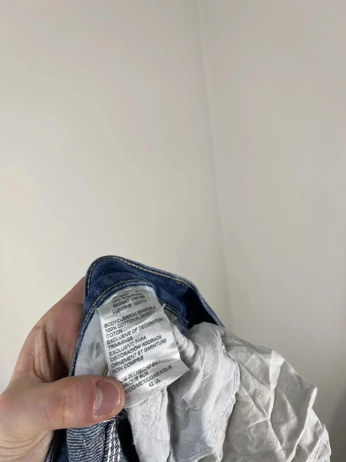 Dickies × Vintage Vintage Dickies Y2K Faded Blue Denim Hype Baggy Jeans Size US 42 / EU 58 - 9 Thumbnail
