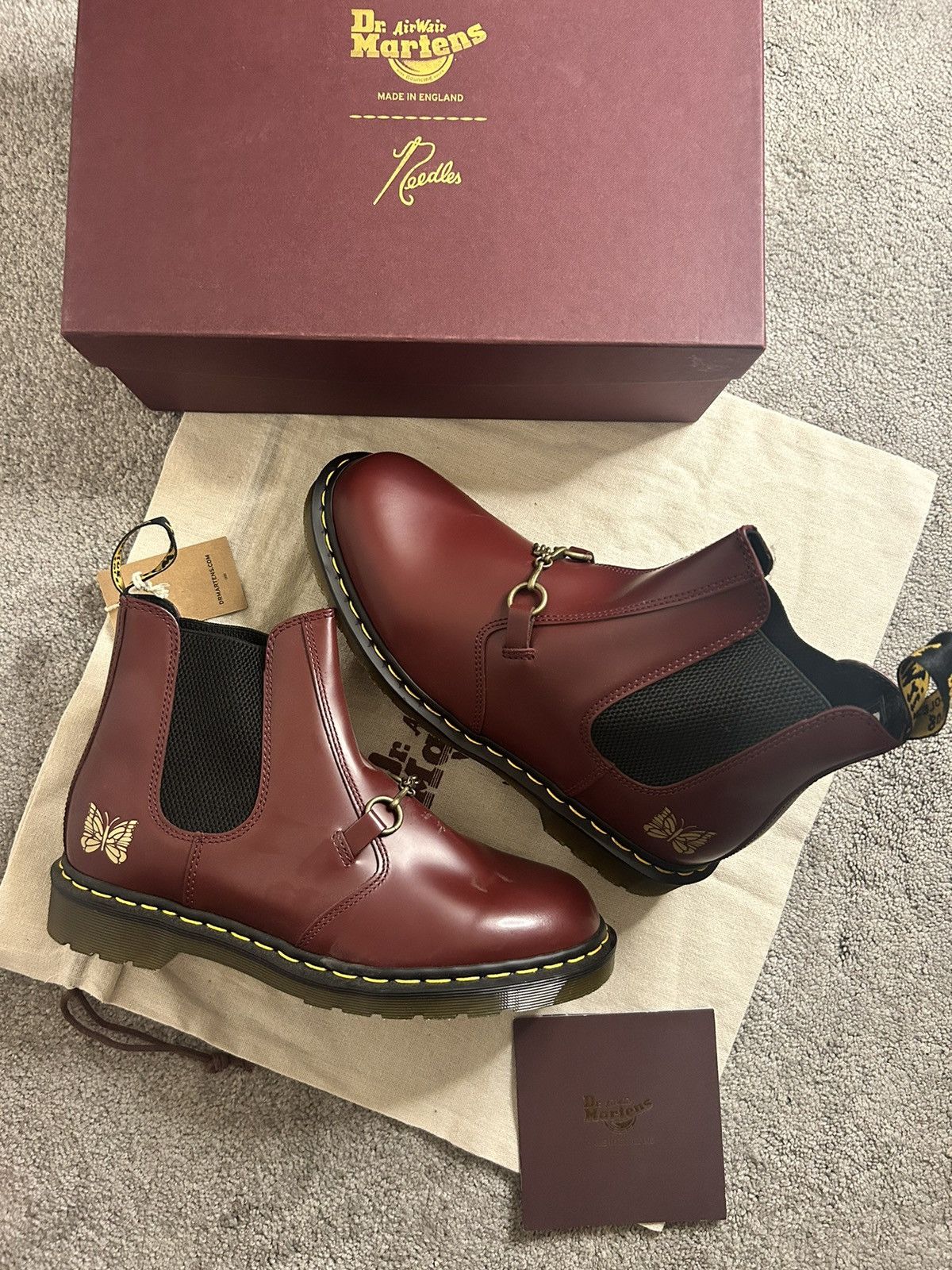 Dr. Martens NEEDLES 2976 SNAFFLE CHELSEA BOOTS | Grailed