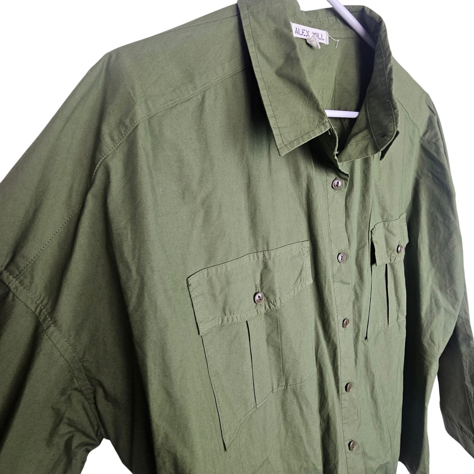 Alex Mill Alex Mill Womens Keeper Button Down Cotton Shirt Oversized Size XL / US 12-14 / IT 48-50 - 5 Thumbnail