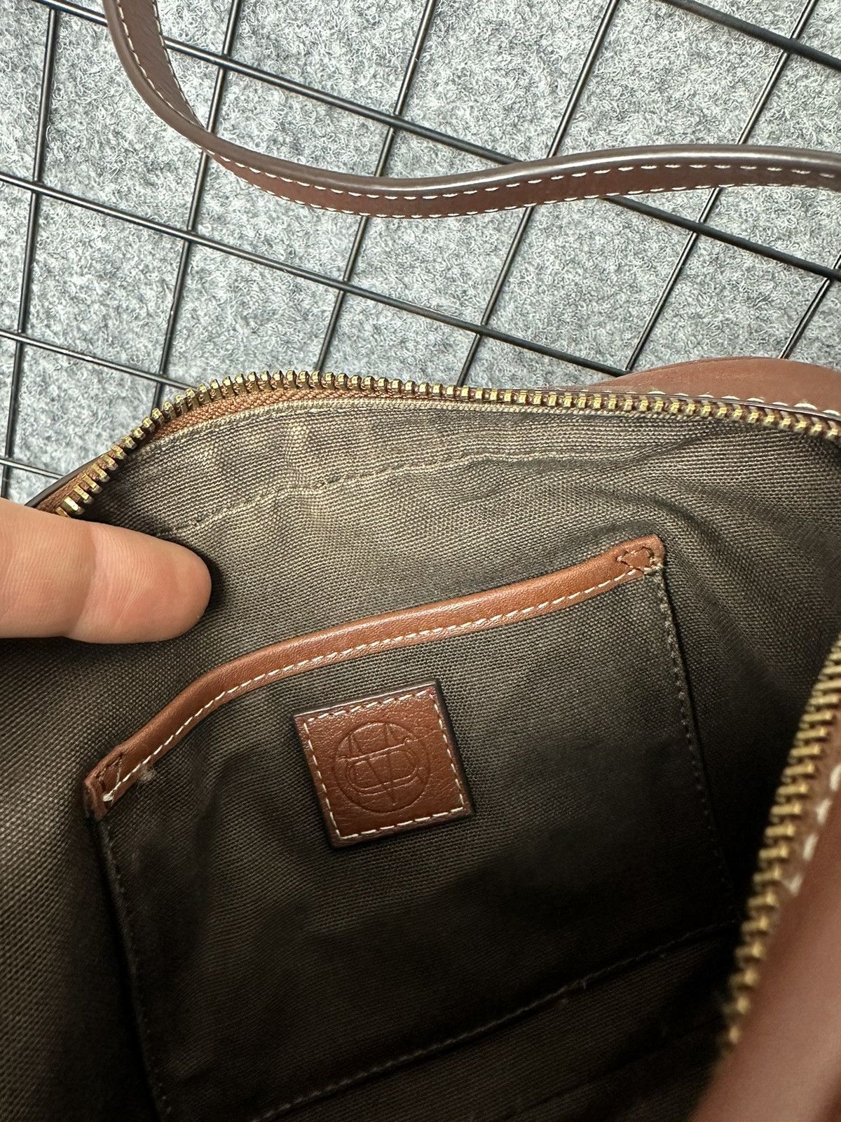 Genuine Leather Massimo Dutti Genuine Leather Crossbody Bag Size OS Size ONE SIZE - 7 Thumbnail